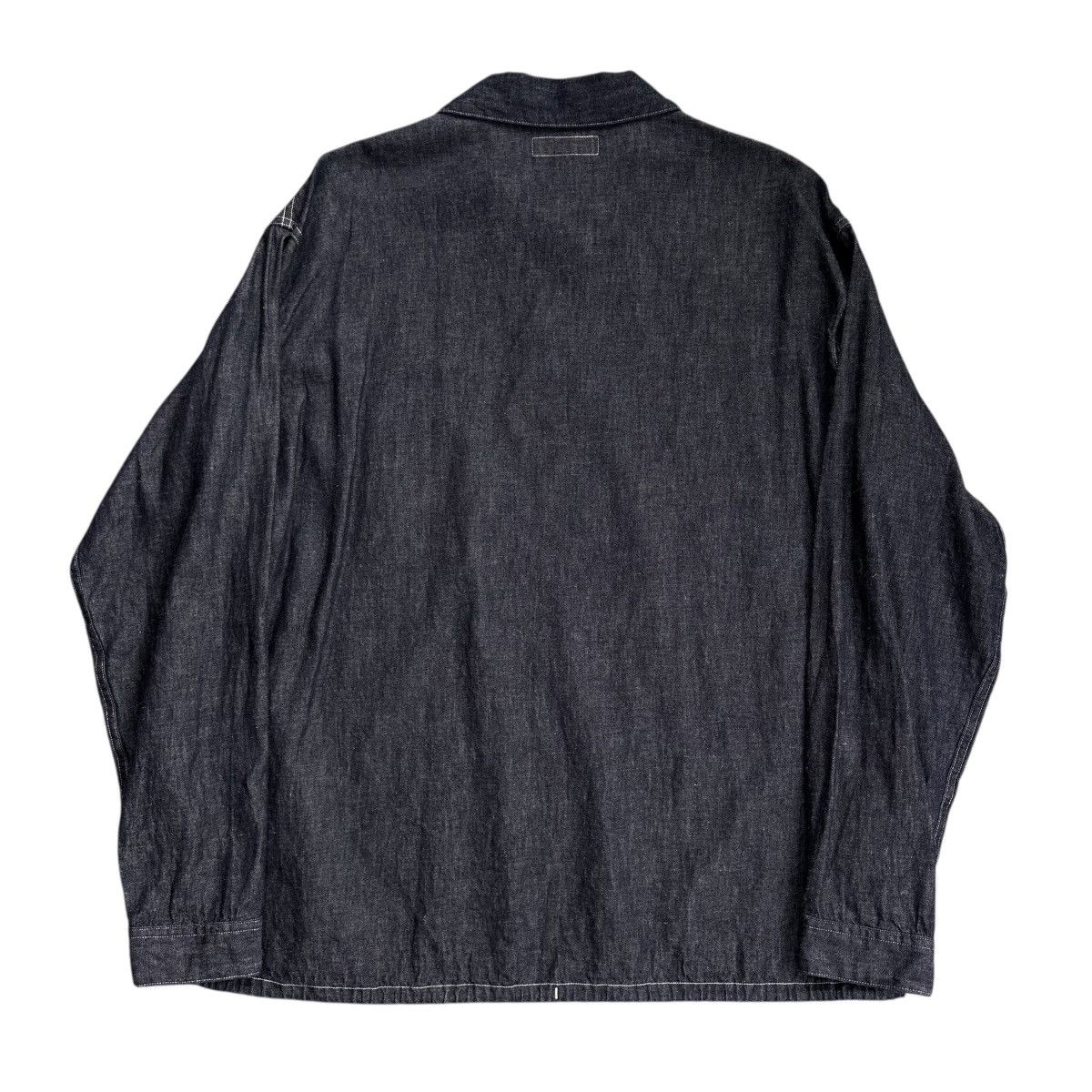 Nigel Cabourn Nigel Cabourn Pullover Shirt Denim Size US M / EU 48-50 / 2 - 2 Thumbnail