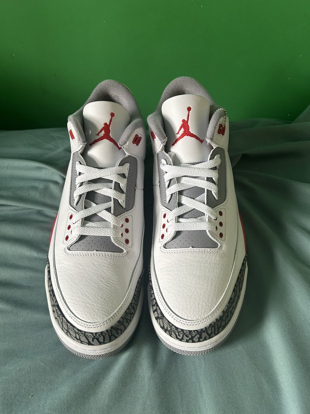 Jordan Brand Nike Air Jordan 3 Fire Red 2022 Size US 12 / EU 45 - 8 Thumbnail