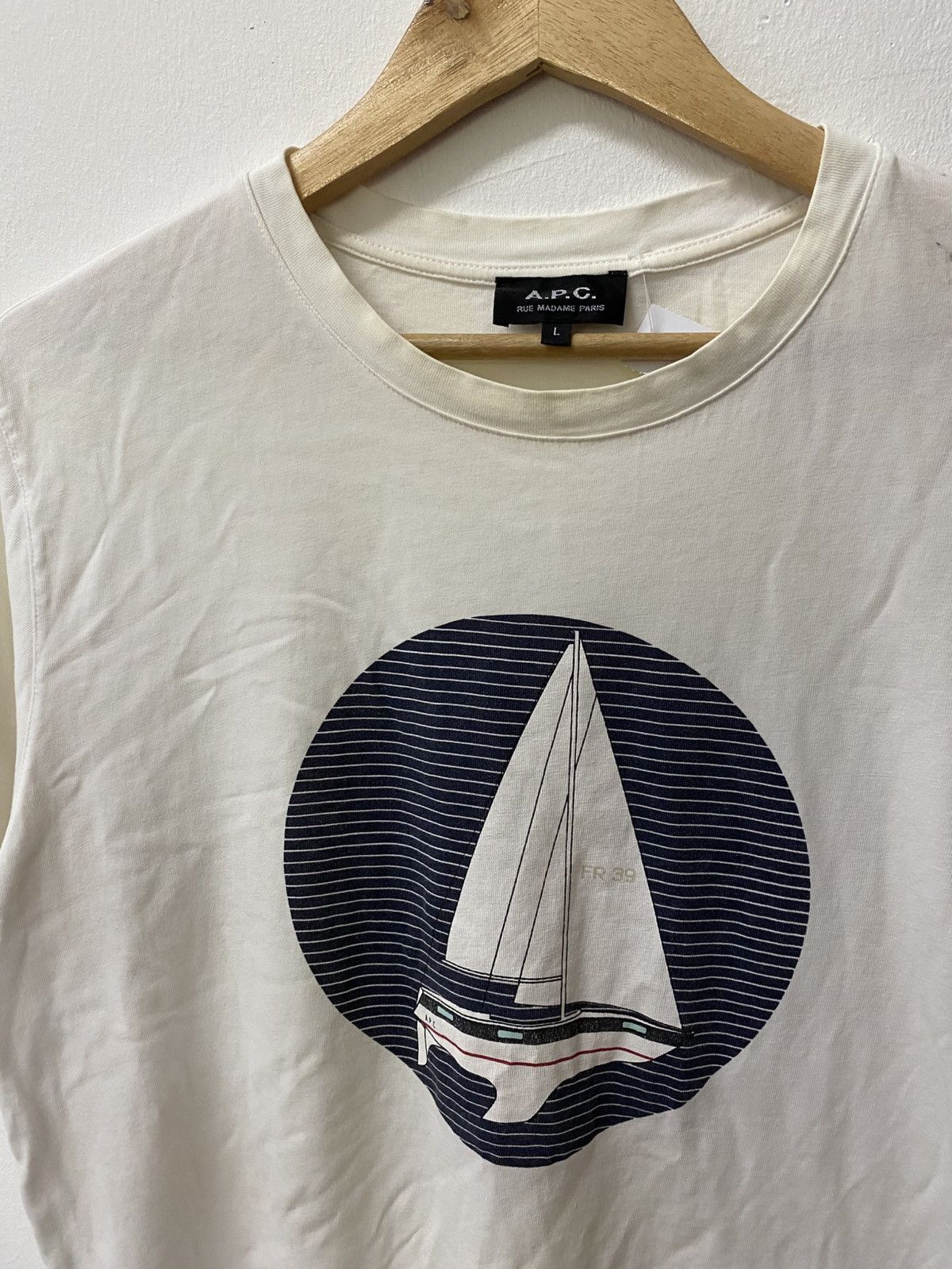 A.P.C. Vintage A.P.C Section Musicale Japanese Tee Size US L / EU 52-54 / 3 - 2 Thumbnail