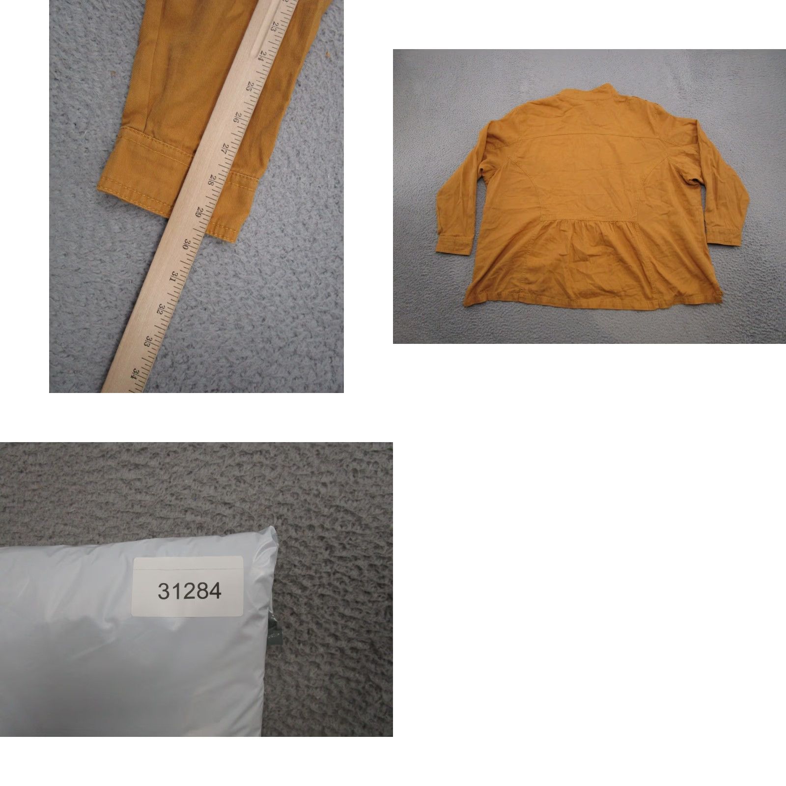 Vintage Maurices Shacket Shirt Jacket Women's Plus Size 4 Pockets Gold Cotton Vintage: No Size XXL / US 16-18 / IT 52-54 - 8 Thumbnail