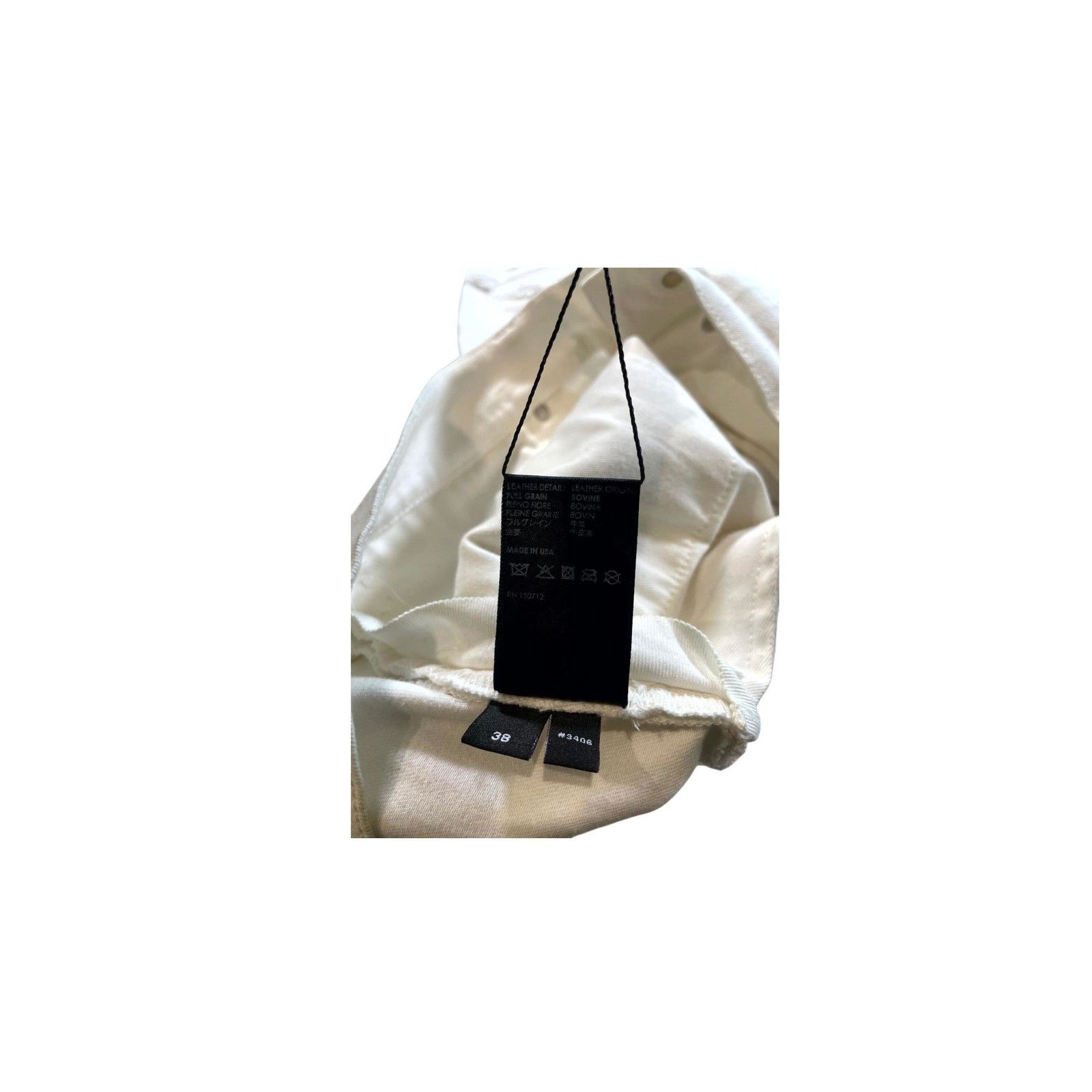 Amiri Amiri "MX1 Patch" White Jeans Size US 38 / EU 54 - 7 Thumbnail