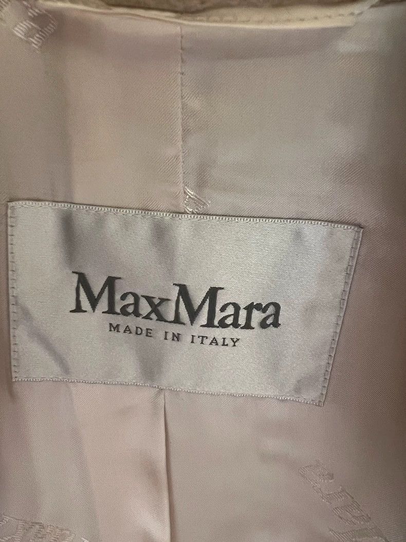Other MaxMara Beige Belted Wool Coat- Size L / US 10 / IT 46 - 5 Thumbnail