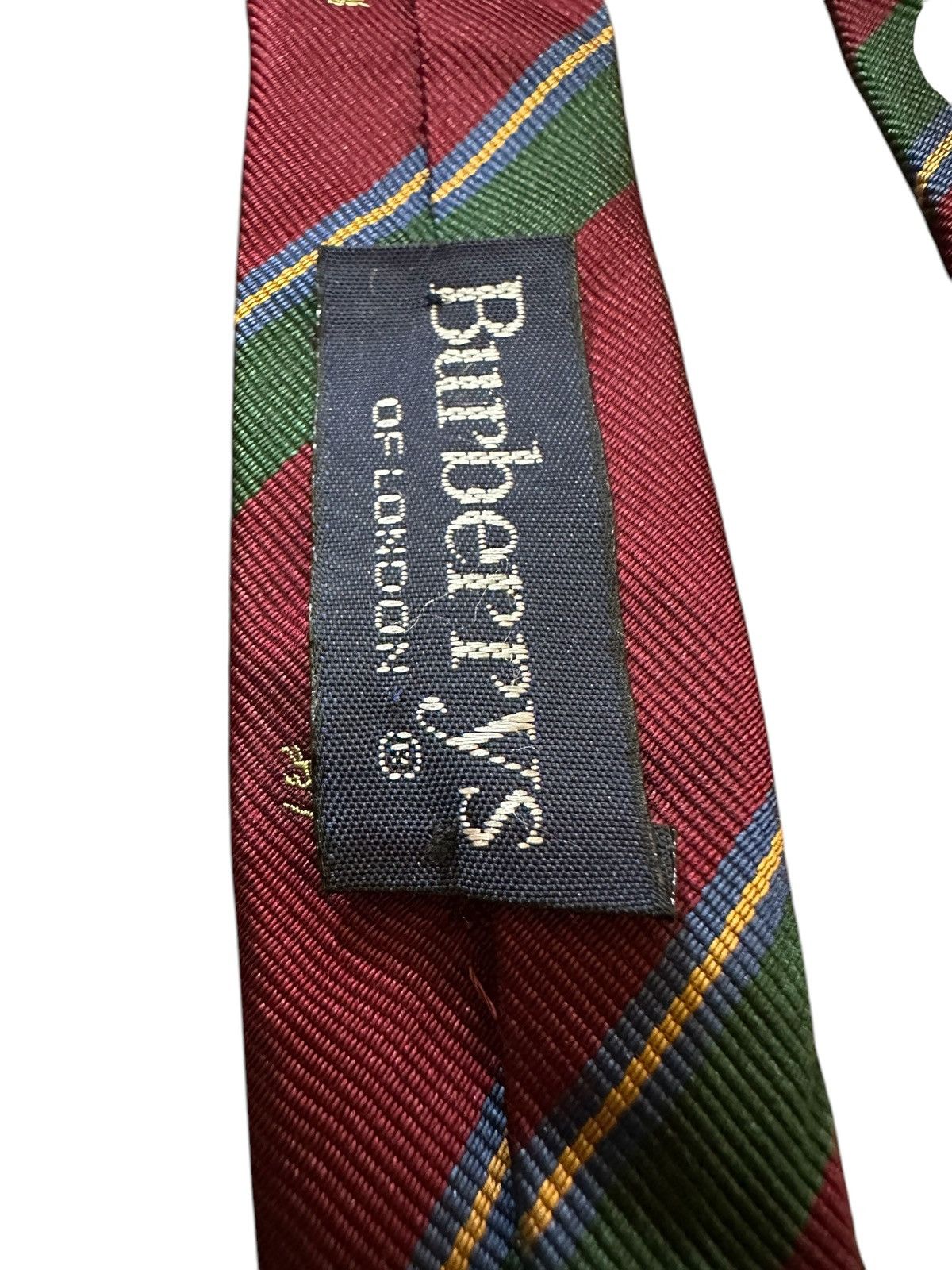 Burberry × Vintage vintage 90s burberrys ties silk Size ONE SIZE - 8 Thumbnail