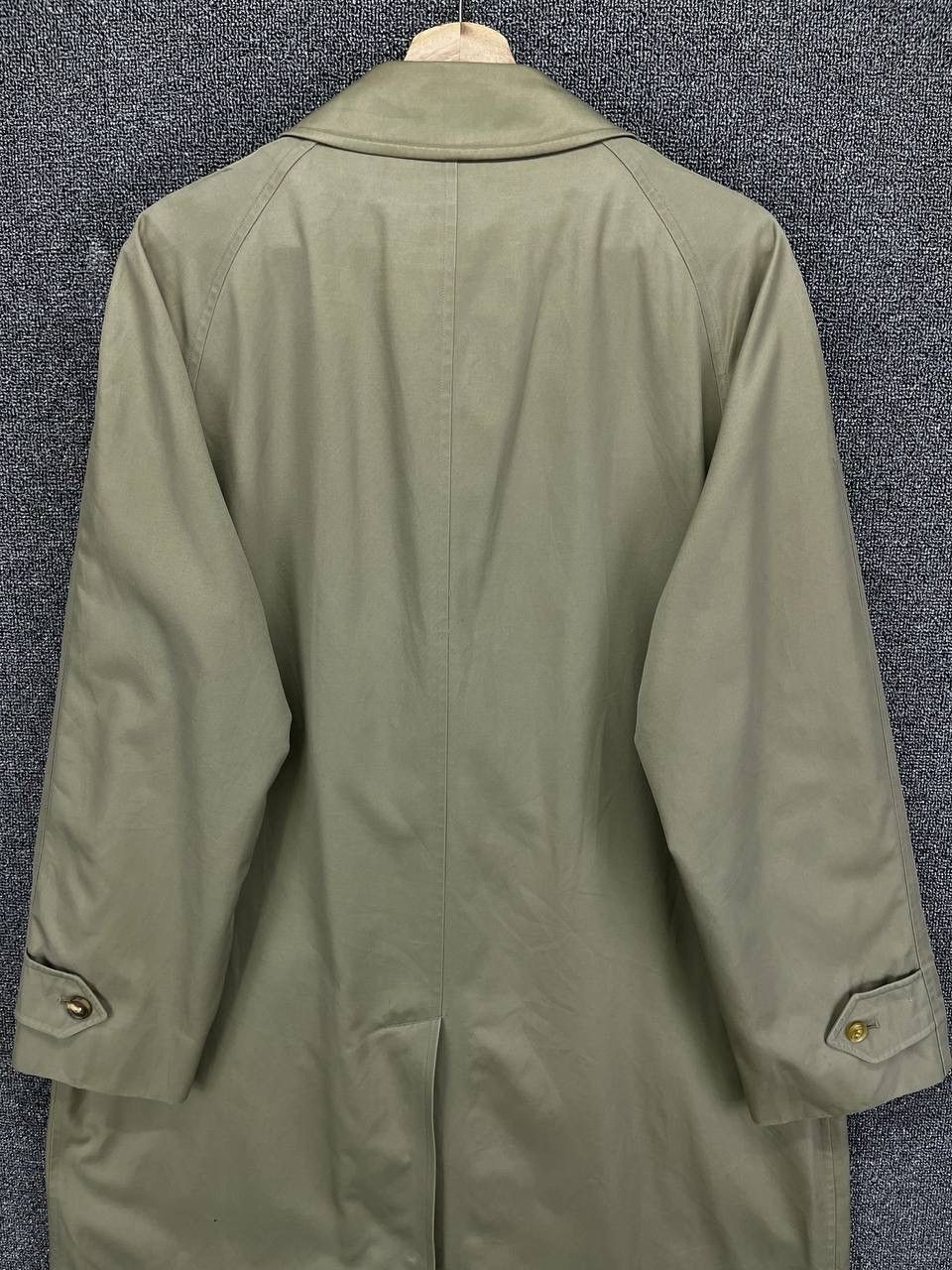 Burberry Vintage Burberry Nova Check Trench Coat Long Jacket Size US L / EU 52-54 / 3 - 15 Thumbnail