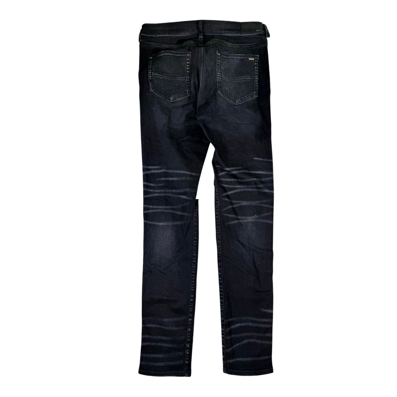 Amiri Amiri Track Stripe Black & White Jeans Size US 38 / EU 54 - 2 Thumbnail