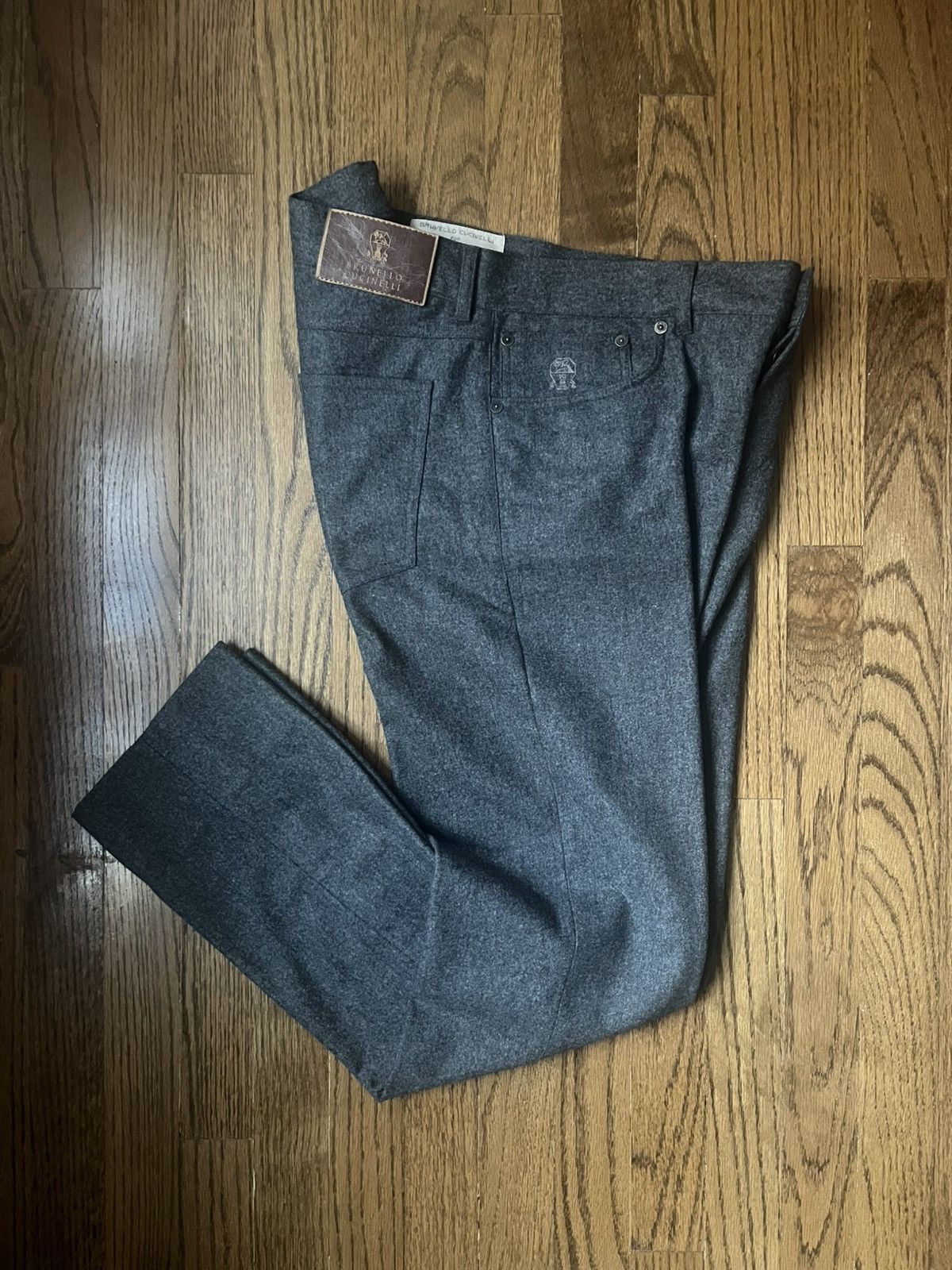 Brunello Cucinelli Brunello Cucinelli Flannel Pants Size US 32 / EU 48 - 3 Thumbnail