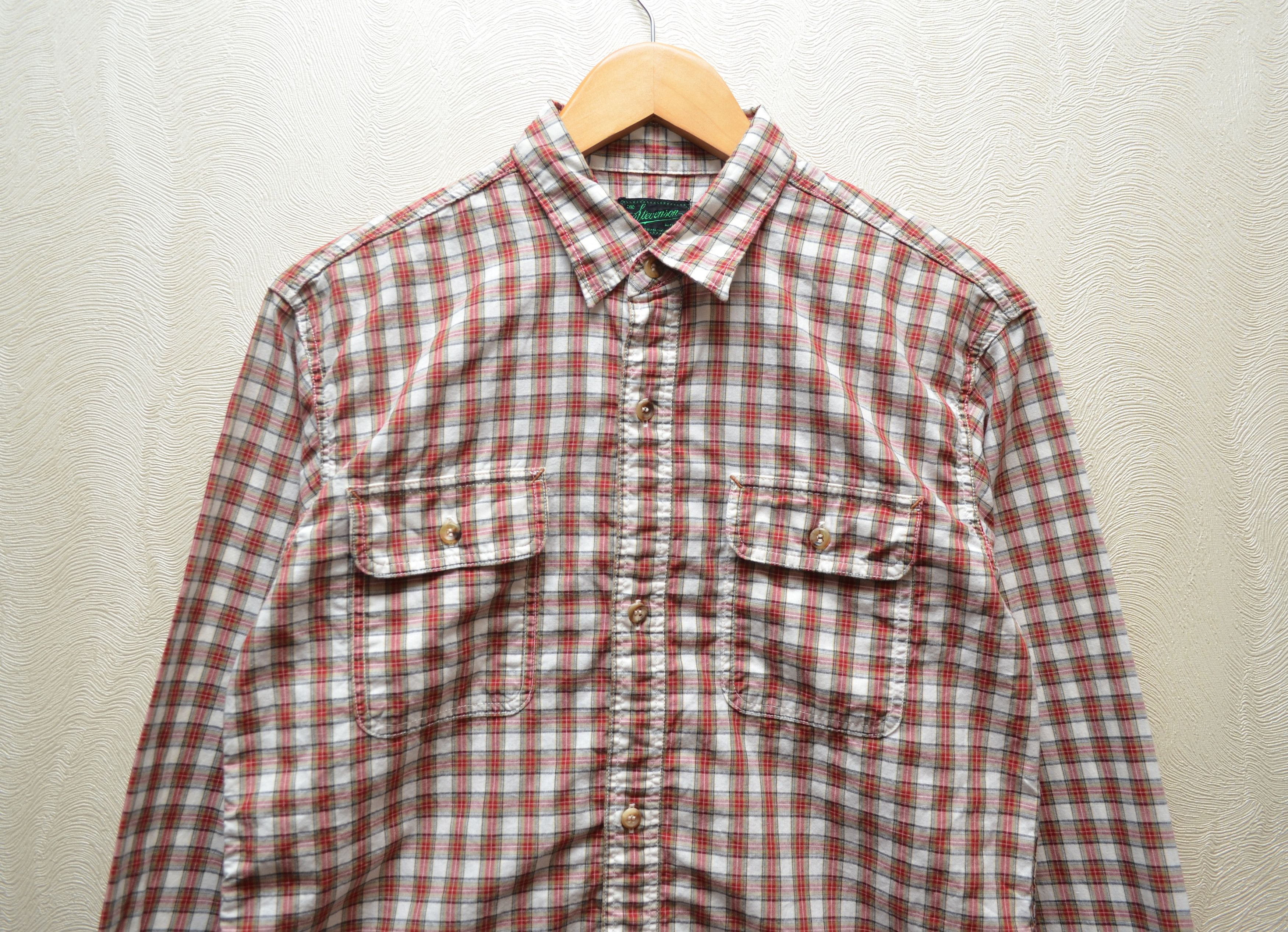 Japanese Brand × Stevenson Overall Co. Stevenson Overall Check Western Shirt Size S Size US S / EU 44-46 / 1 - 3 Thumbnail