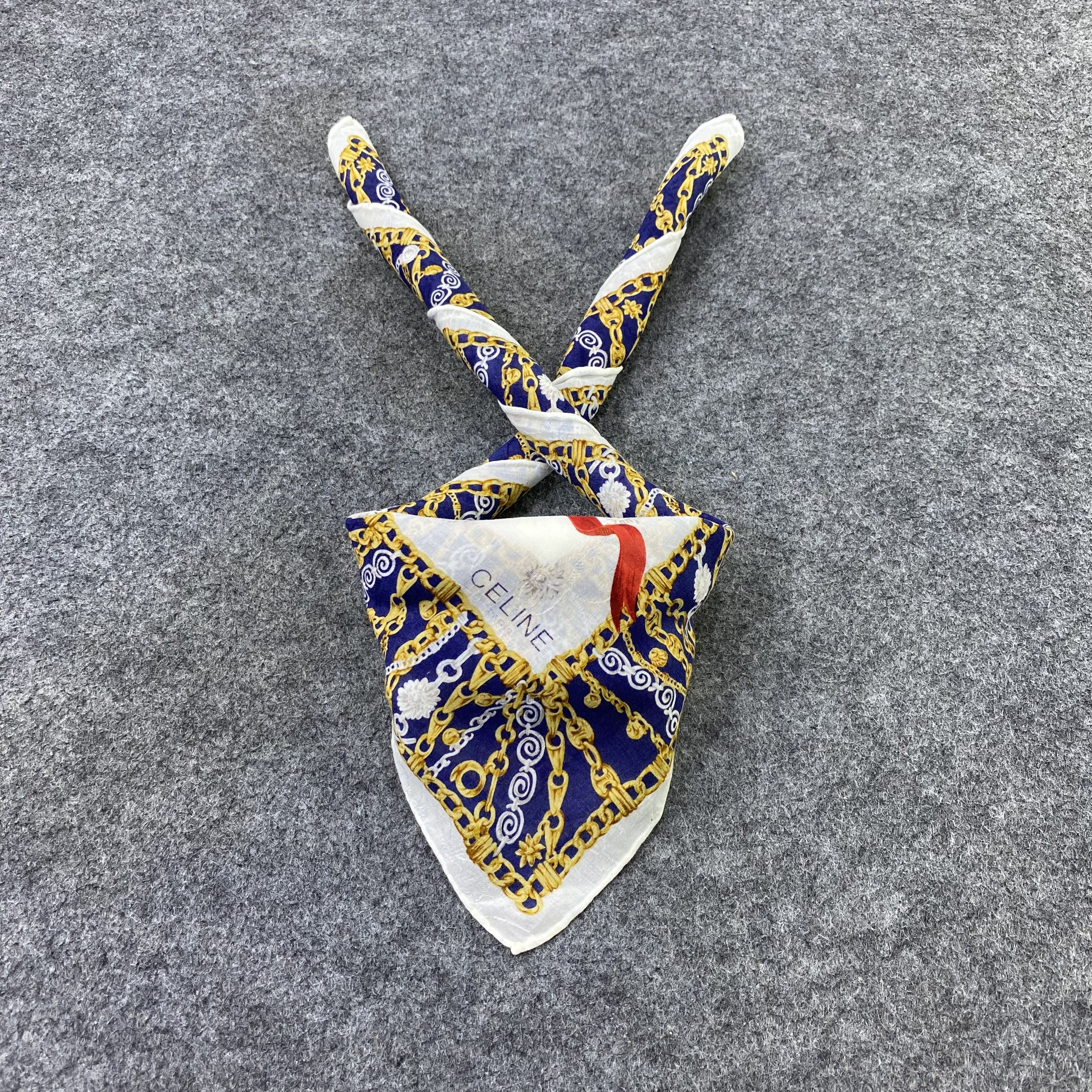 Celine Celine Handkerchief / Bandana / Neckerchief-B2276 Size ONE SIZE - 2 Thumbnail