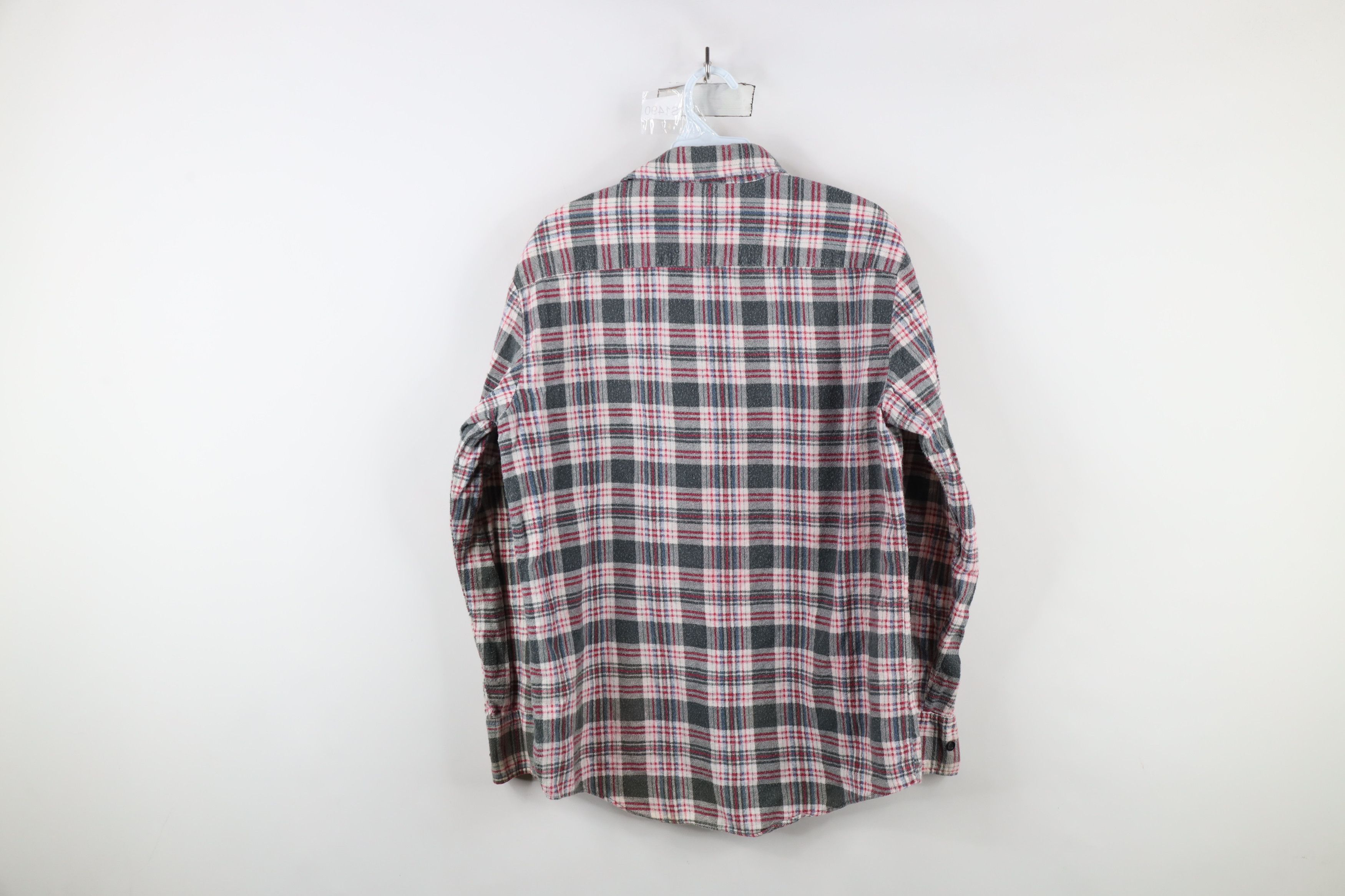 Vintage Vintage 90s Streetwear Flannel Collared Button Shirt Size US M / EU 48-50 / 2 - 11 Thumbnail