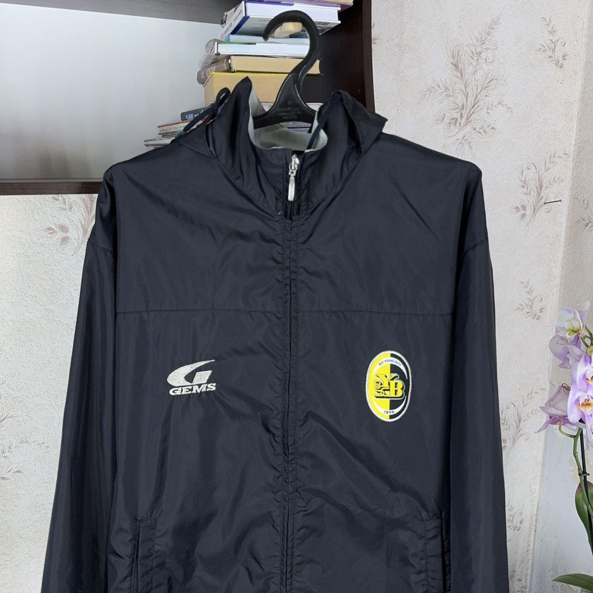 Vintage Vintage Gems BSC Young Boys 2001 Light jacket Nylon Black Size US XL / EU 56 / 4 - 8 Thumbnail
