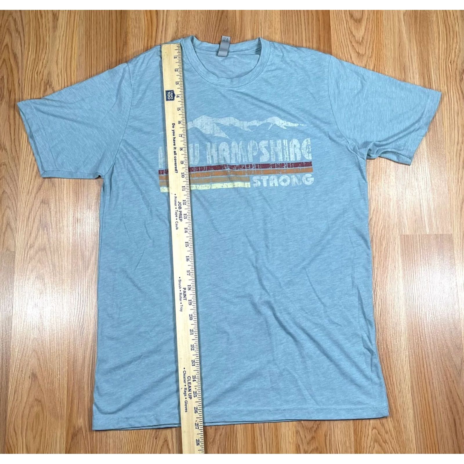 Next Level Next Level T-Shirt Mens M Medium Blue CrewNeck Short Sleeve New Hampshire Strong Size US M / EU 48-50 / 2 - 3 Thumbnail