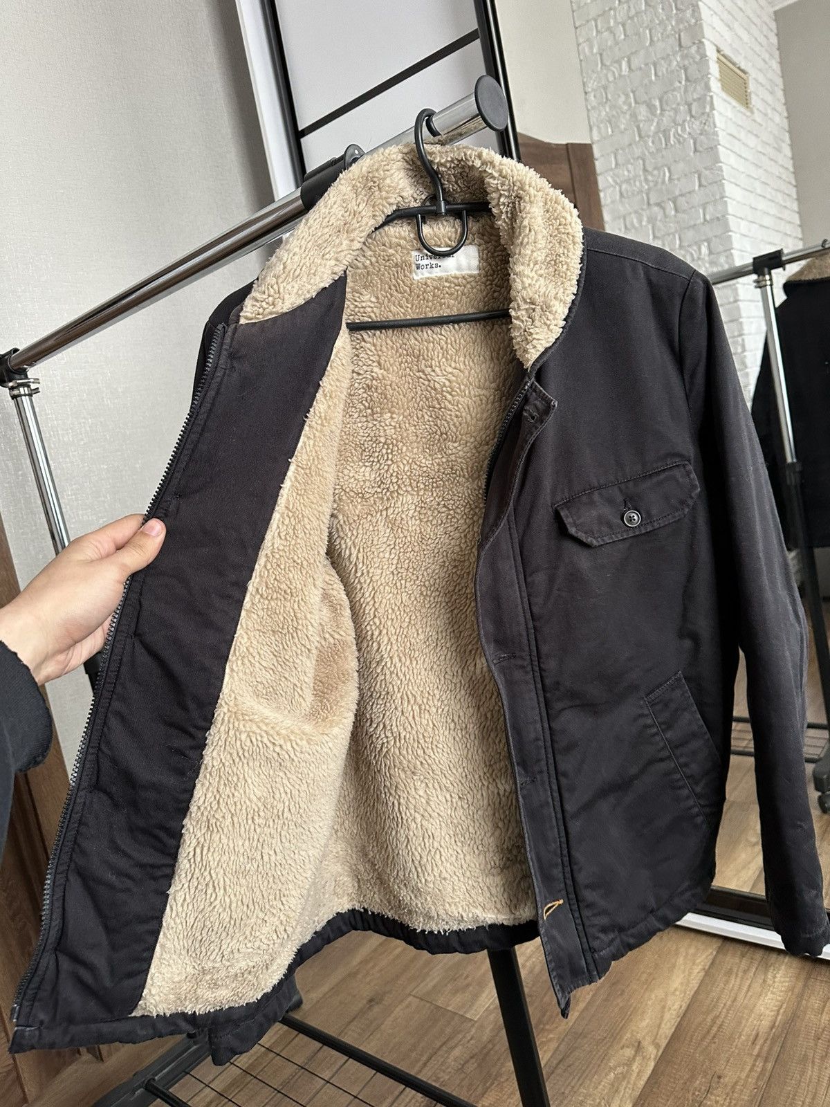 Universal Works Universal Works Twill Deck N1 Fleece Jacket Size US M / EU 48-50 / 2 - 11 Thumbnail