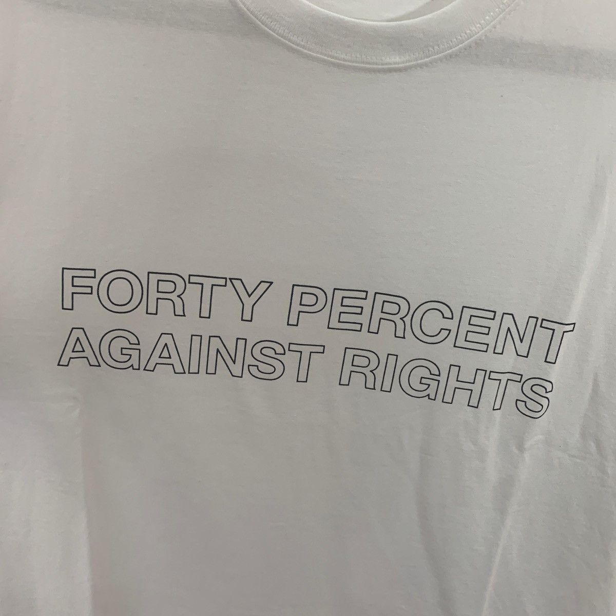 FPAR Fpar Banner Outline Tee - White Size US L / EU 52-54 / 3 - 2 Thumbnail
