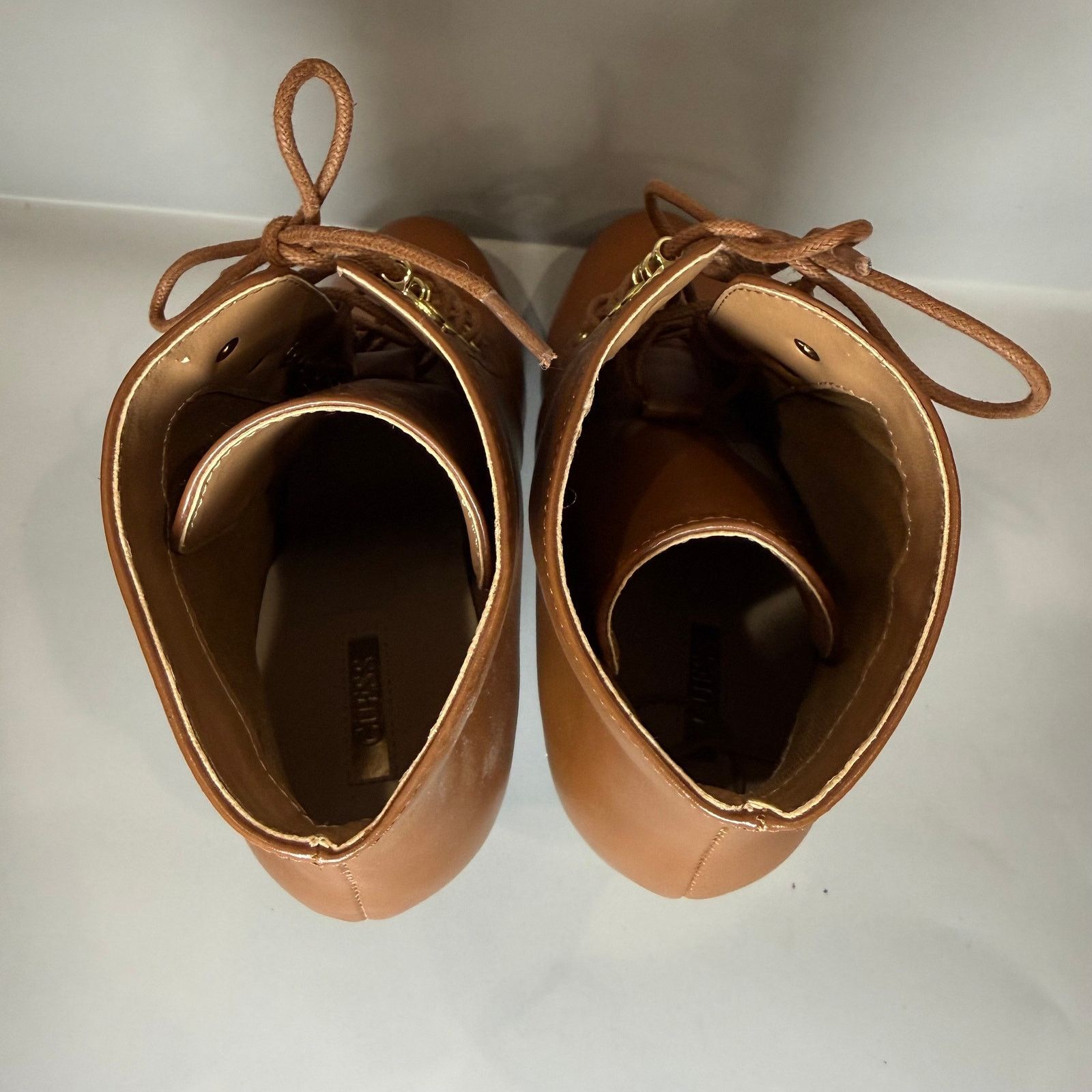 Guess GUESS Zoey Lace-Up Wedge Booties Size US 8 / IT 38 - 4 Thumbnail