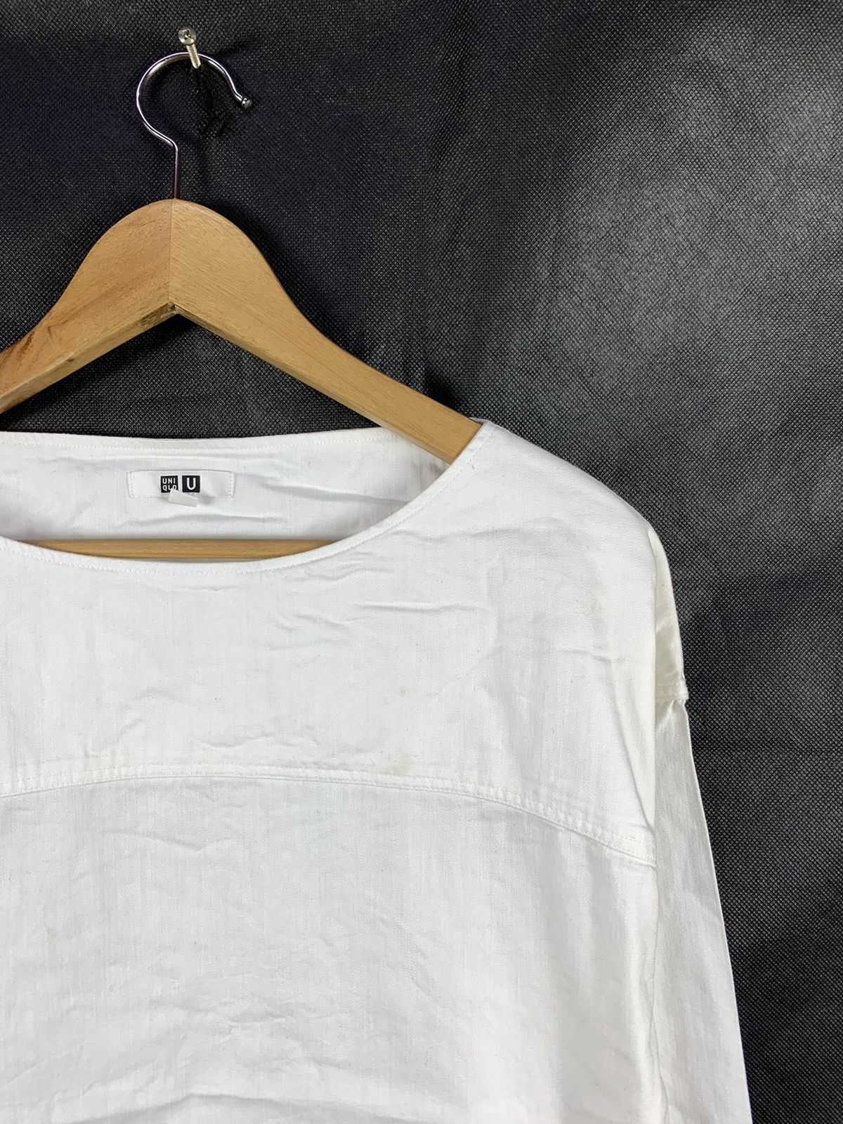 Japanese Brand Steals! Uniqlo U Lemaire Boat Neck Blouse Tops Size S / US 4 / IT 40 - 3 Thumbnail
