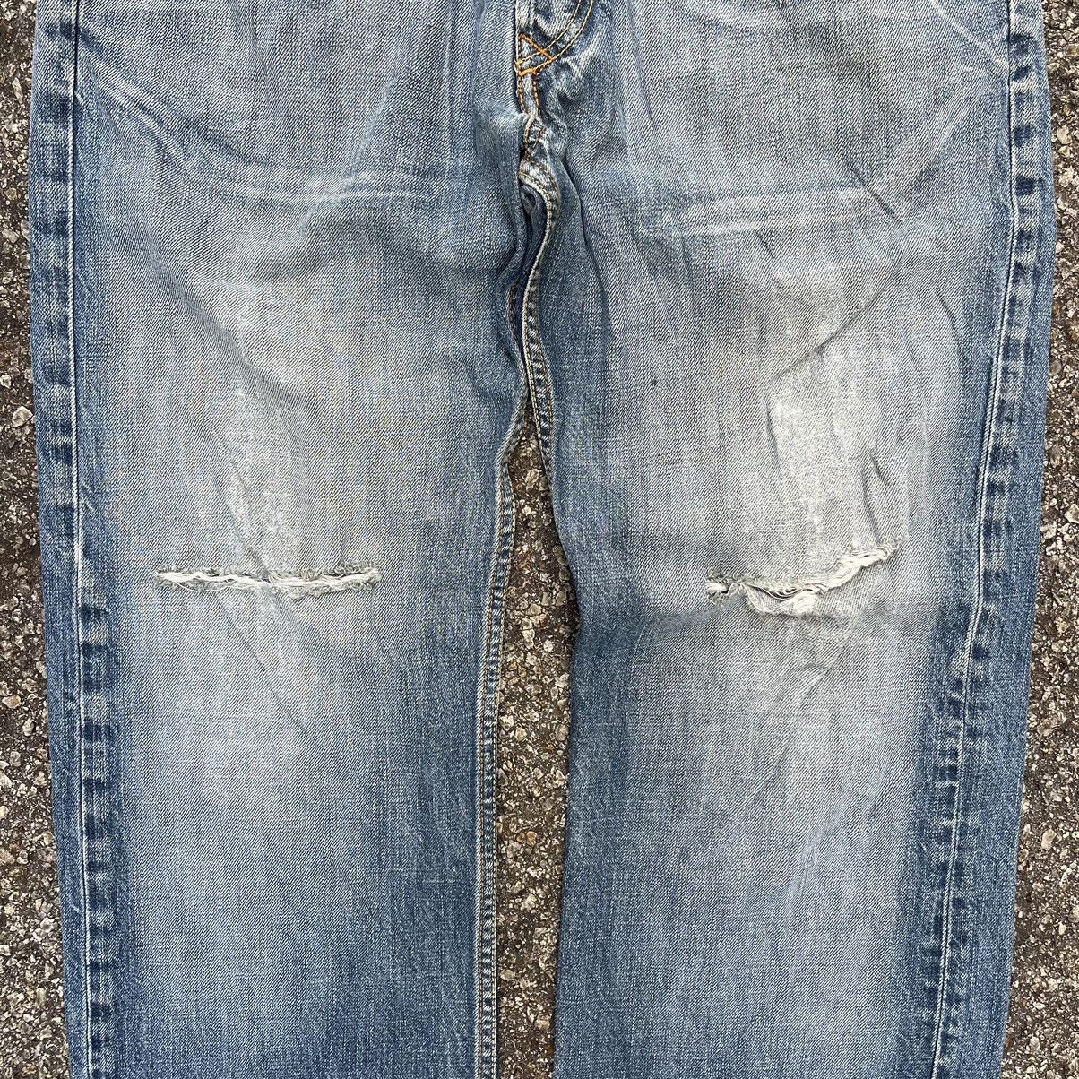 Diesel Diesel D Jeans Ripped Distressed Denim Pant Size US 32 / EU 48 - 3 Thumbnail