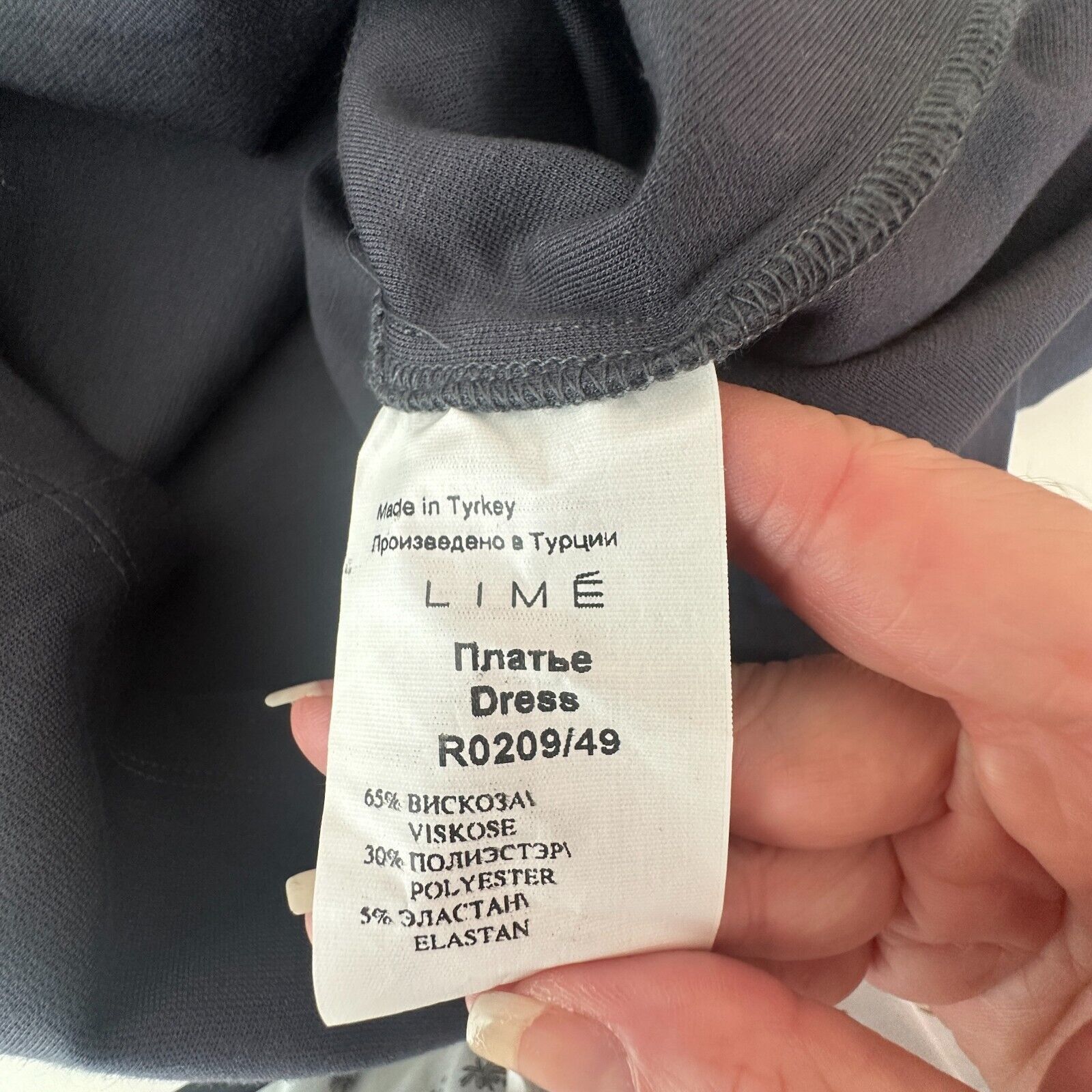 Other NWT Lime Black Blue Sleeveless Bodycon Mini Dress Zipper S Size S / US 4 / IT 40 - 8 Thumbnail