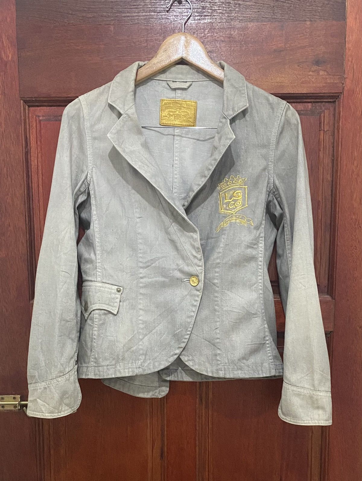 Levi's × Levi's Made & Crafted × Vintage Levi’s Denim Cropped Jacket Made Japan Size M / US 6-8 / IT 42-44 - 1 Thumbnail