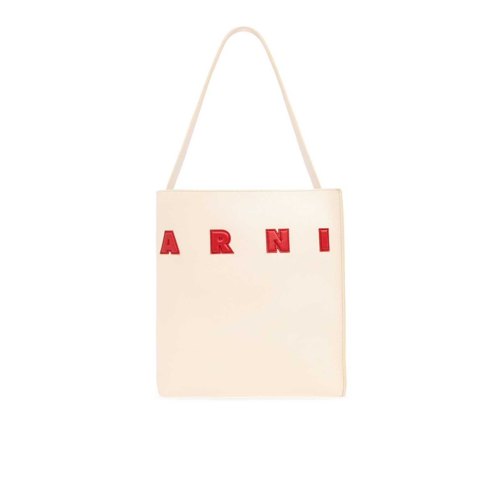 Marni MARNI Museo White Leather Shoulder Bag New & Authentic Size ONE SIZE - 1 Thumbnail