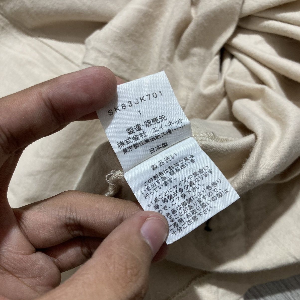 Sunao Kuwahara Sunao Kuwahara by Issey Miyake “Tripple N Word” T-shirt Size L / US 10 / IT 46 - 15 Thumbnail