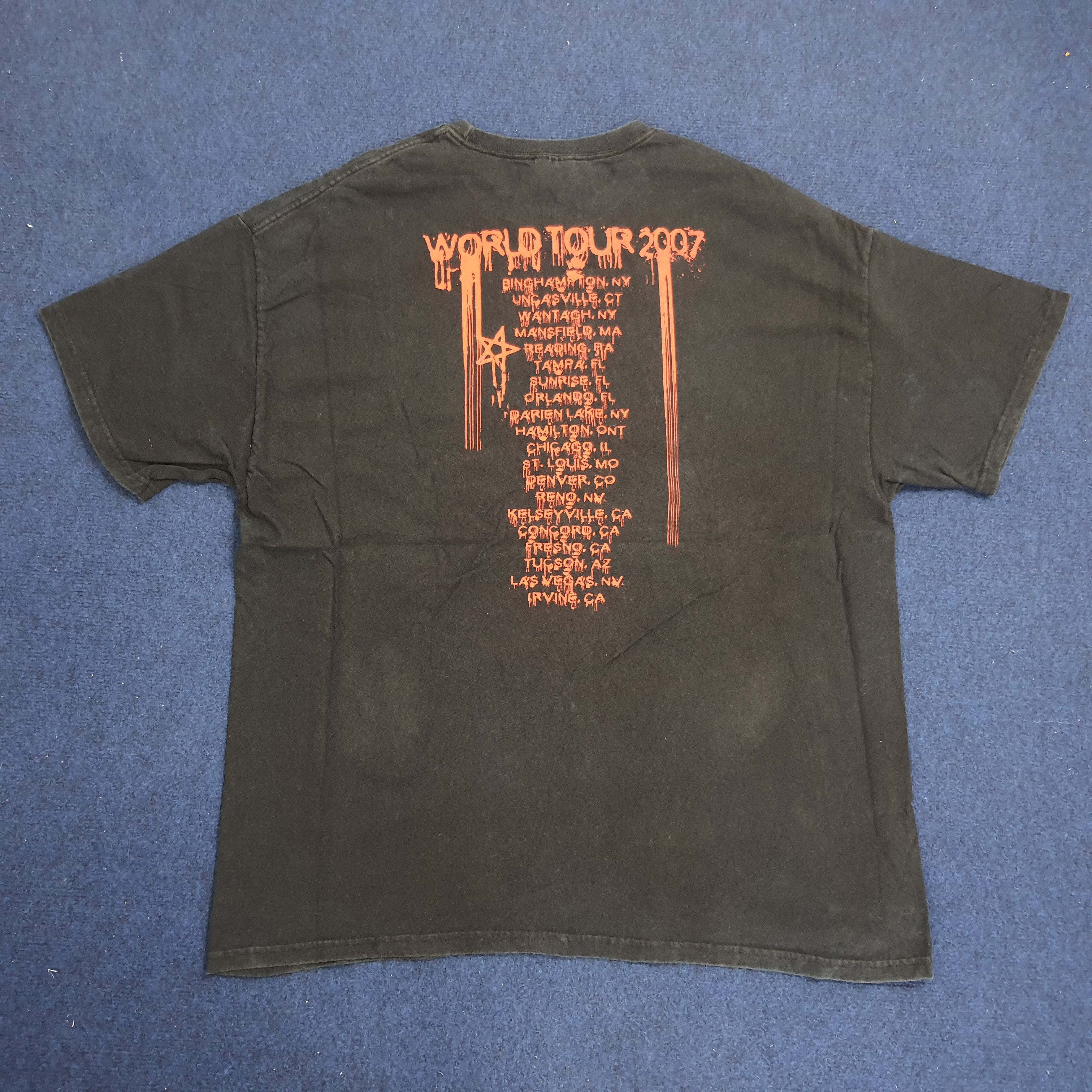 Heaven and Hell Rules Metal Band Tshirt