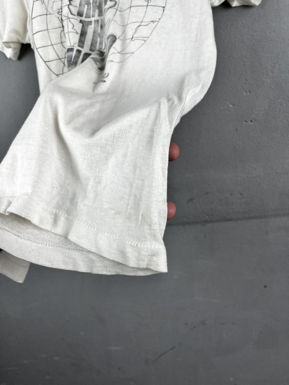 Vintage Vintage 1986 I Ran The World Sport Aid The Race Against Size S / US 4 / IT 40 - 8 Thumbnail