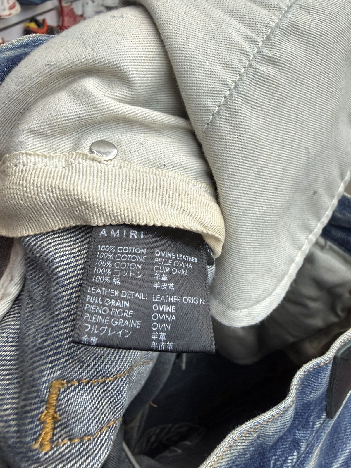 Amiri Amiri - Varsity Tiger Straight Leg Jeans Size US 30 / EU 46 - 7 Thumbnail
