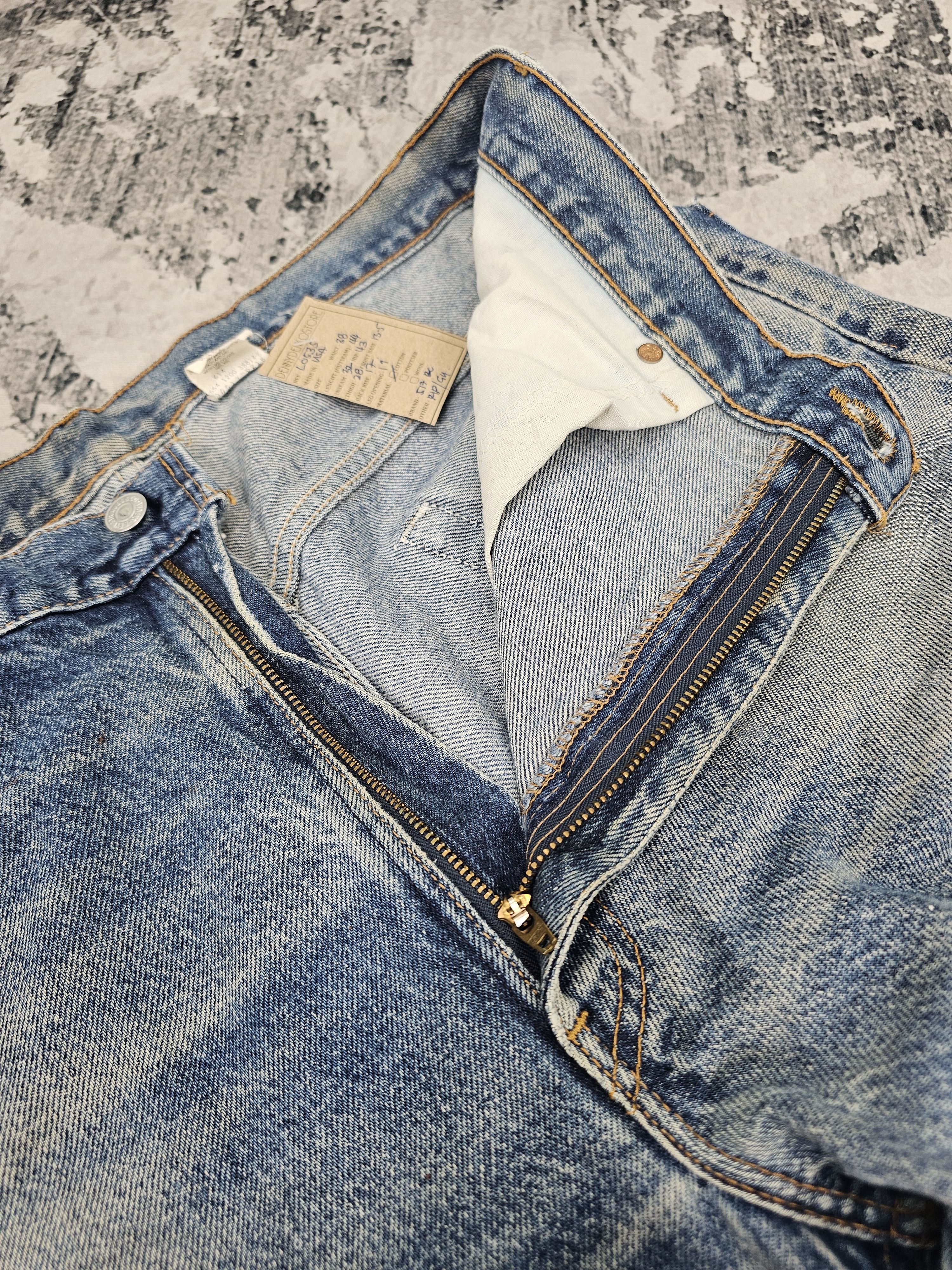 Levi's Vintage Clothing Vtg LEVIS 517 Boot Cut Flare Made In USA Ripped Jeans L0535 Size US 38 / EU 54 - 13 Thumbnail