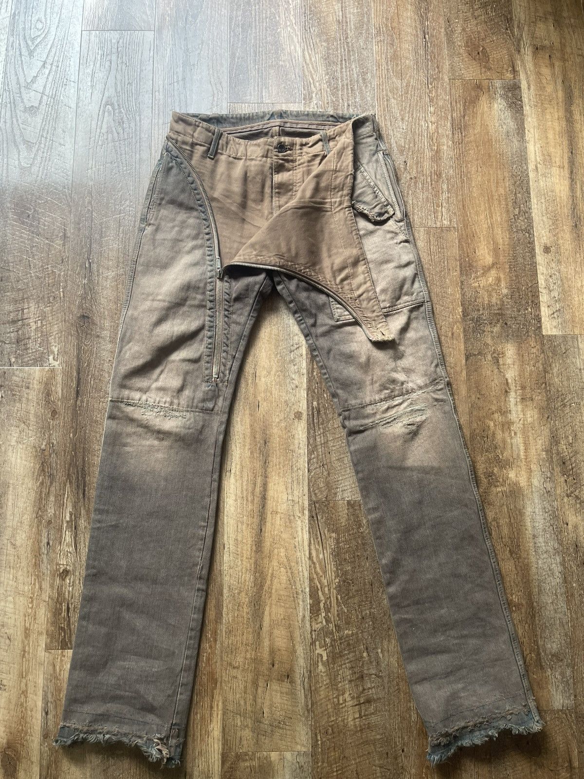 Rick Owens FW 06 Dustulator Mudwash Double Layer Aircuts OG