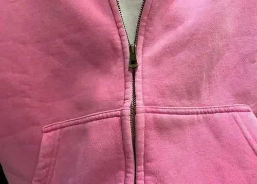 Other Unisex Pink Washed Hoodie Zipper Size US S / EU 44-46 / 1 - 4 Thumbnail