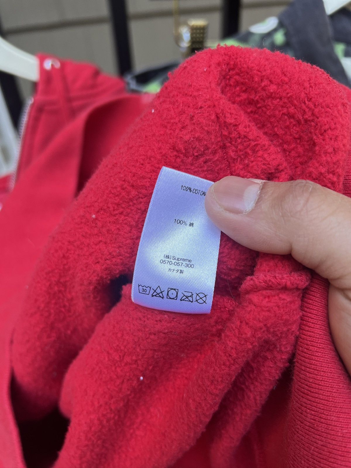 Supreme Supreme Red Small Box Logo Zip Up Hoodie Size US M / EU 48-50 / 2 - 9 Thumbnail