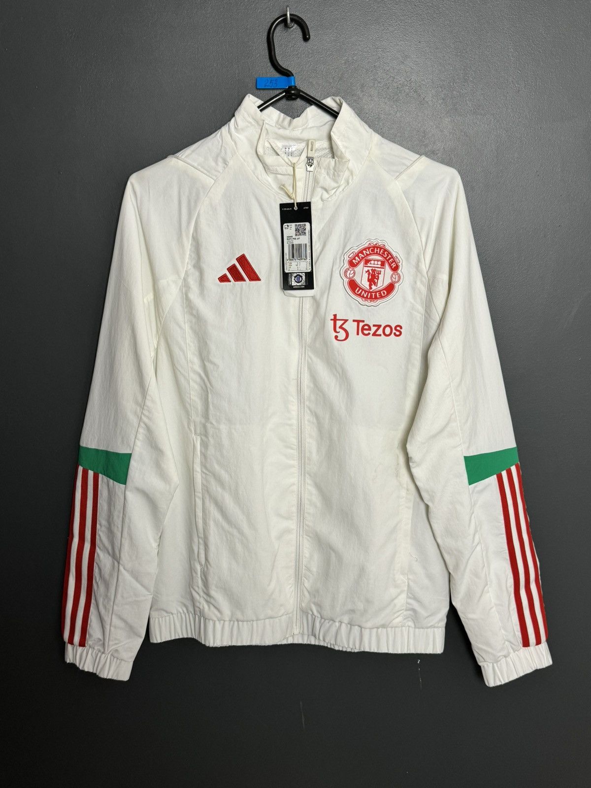 Adidas New Manchester United Training Football Jacket Size US S / EU 44-46 / 1 - 1 Thumbnail