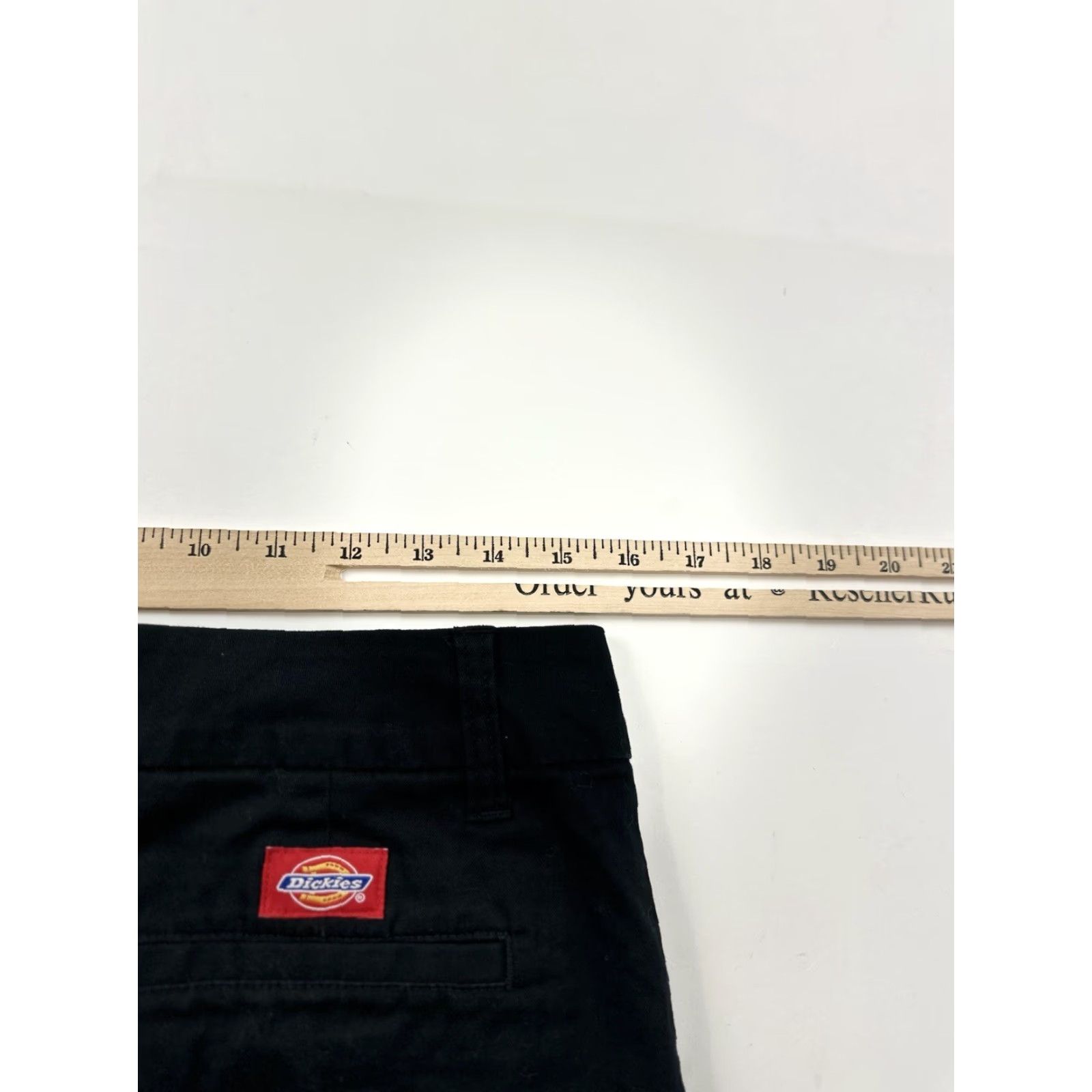 Dickies Dickies Skirt Womens Size 11 Black Pencil Side Zip High Rise Mini Skirt Casual Fall Streetwear Vintage Style Womens Dickies Skirt Size 32" / US 10 / IT 46 - 7 Thumbnail