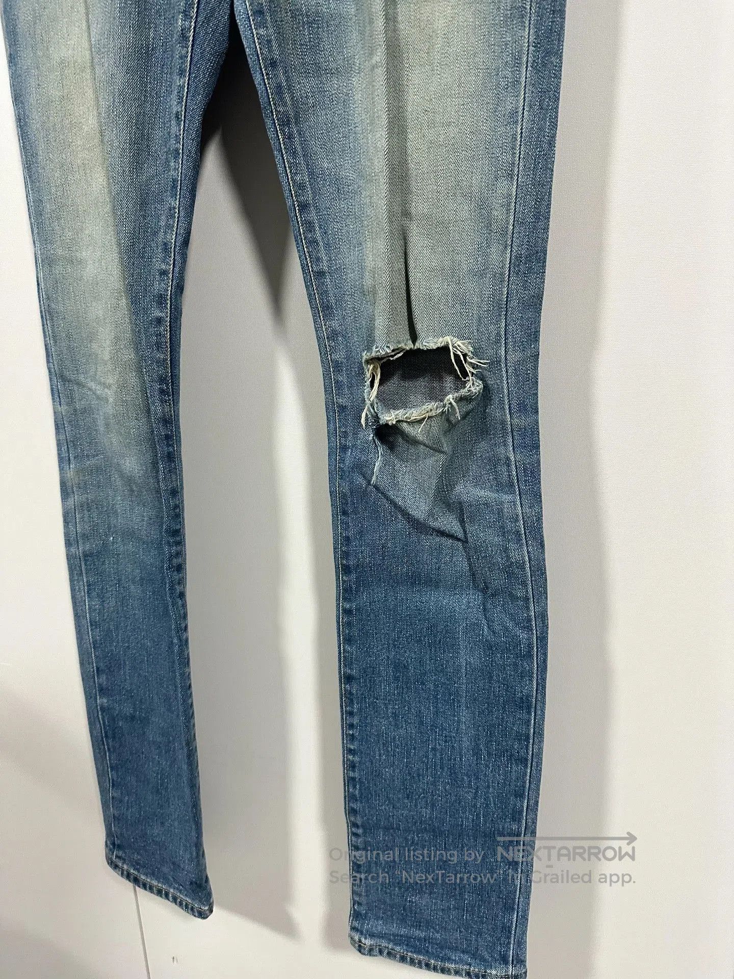 Hedi Slimane Saint Laurent 17FW D02 Extreme Skinny Jeans. Size US 29 - 3 Thumbnail