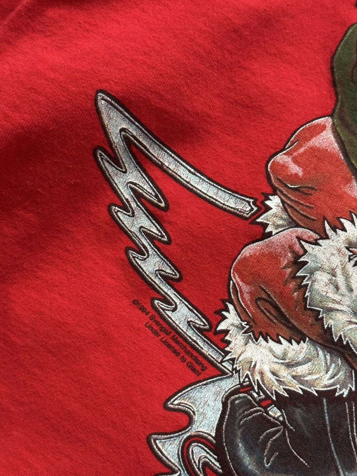 Band Tees Aerosmith Get A Grip Santa Shirt Tee 1994 Size US L / EU 52-54 / 3 - 11 Thumbnail