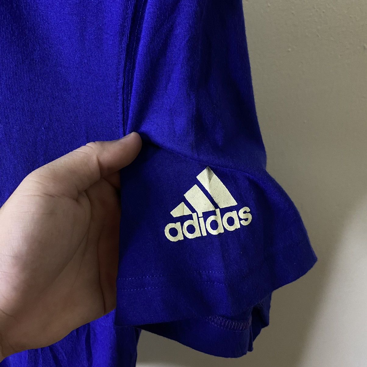Adidas Vintage 2003 Adidas Japan 'Four Golden Men' Tee Size US L / EU 52-54 / 3 - 3 Thumbnail