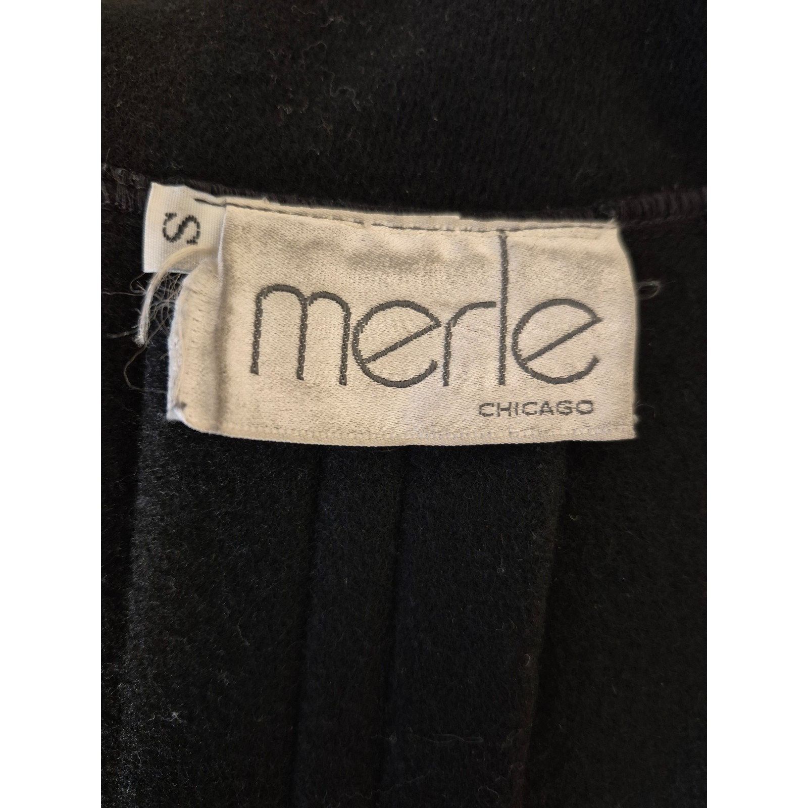 Vintage Merle VTG 100% Wool Double Breasted Coatigan Lightweight Ove Size S / US 4 / IT 40 - 5 Thumbnail