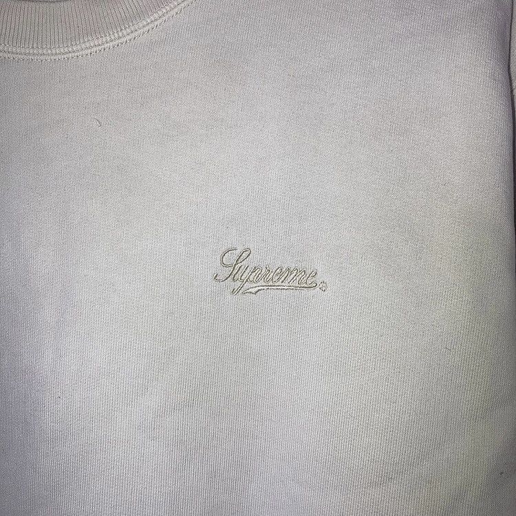 Supreme Supreme Sweater Men’s Large Overdye Script Logo Crewneck Size US L / EU 52-54 / 3 - 4 Thumbnail