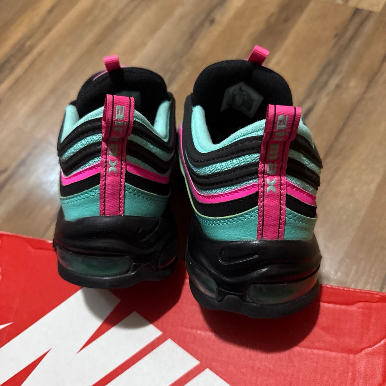 Nike Nike Air Max 97 Hyper Turquoise South Beach Size US 11 / EU 44 - 4 Thumbnail