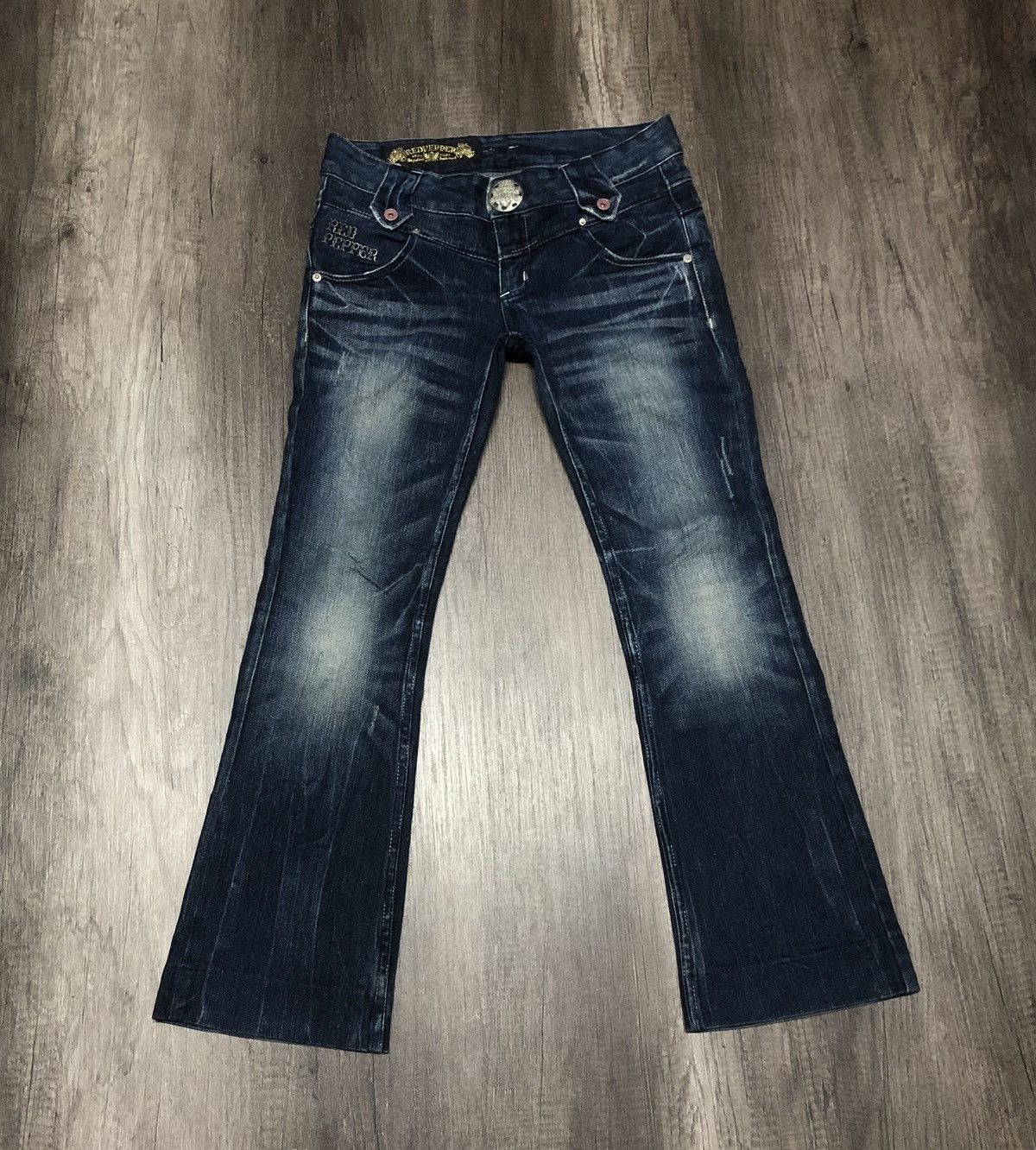 Designer × Japanese Brand Vintage Red Pepper Jeans Gold Label Japanes Brand Size 30" / US 8 / IT 44 - 1 Thumbnail