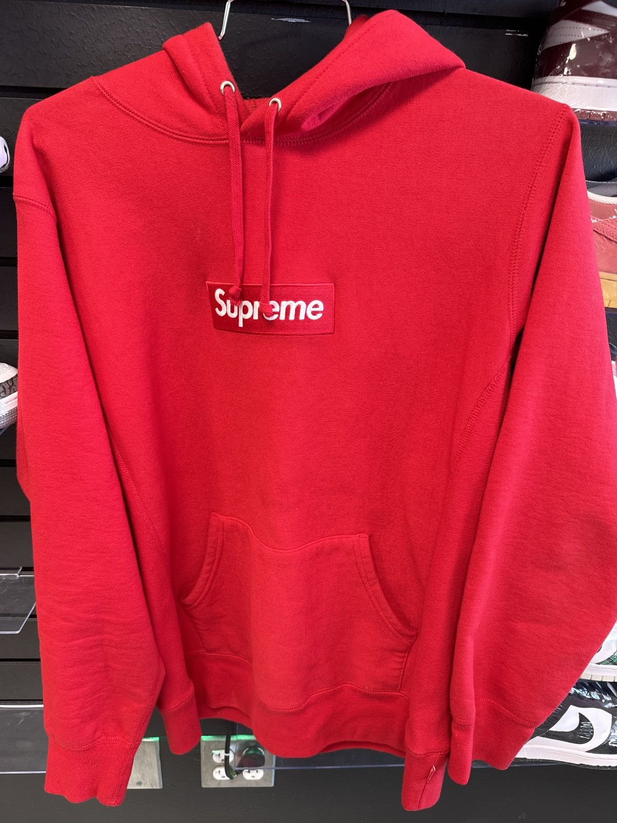 image of Supreme Red Box Logo, Men's (Size Large)