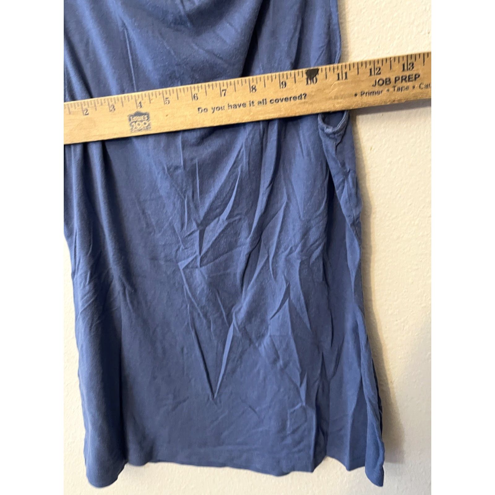 Banana Republic VINTAGE Banana Republic Tank Shirt Women Small Blue Solid Tank S Women Blue 90s Concert? Size S / US 4 / IT 40 - 5 Thumbnail