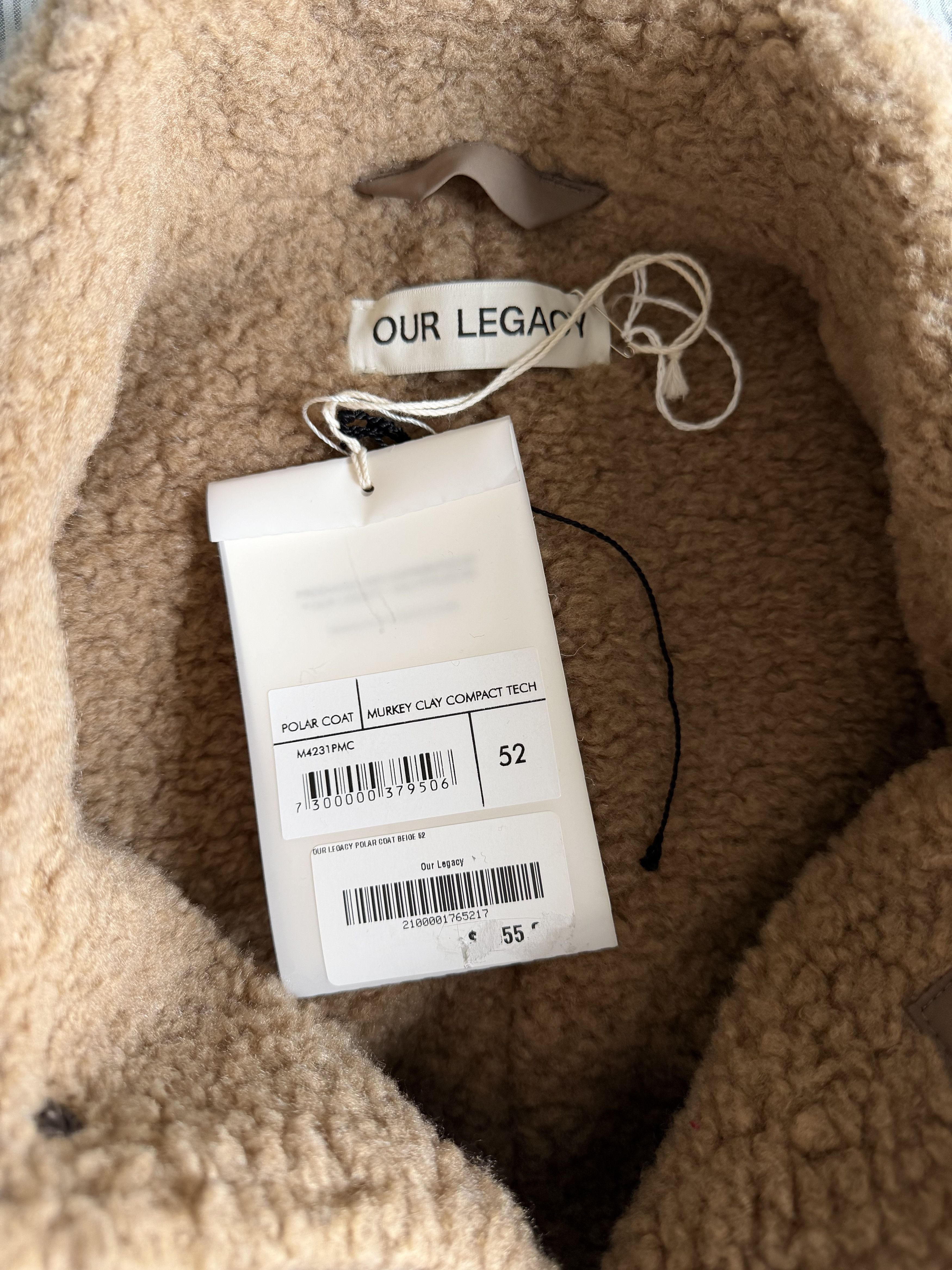 Our Legacy Our Legacy Polar Coat in Murkey Clay Compact Tech Size US L / EU 52-54 / 3 - 8 Thumbnail