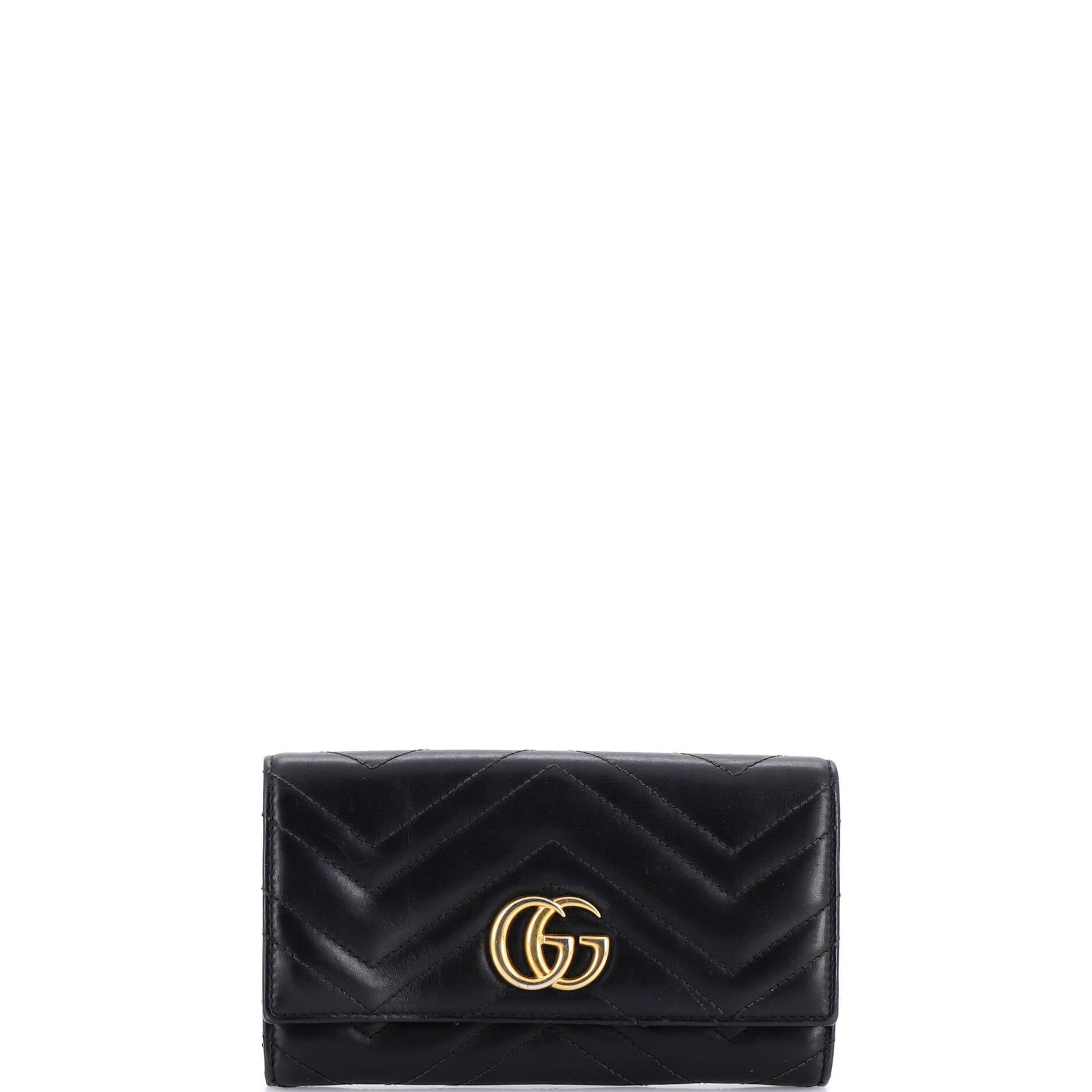 Gucci GG Marmont Continental Wallet Size ONE SIZE - 1 Thumbnail