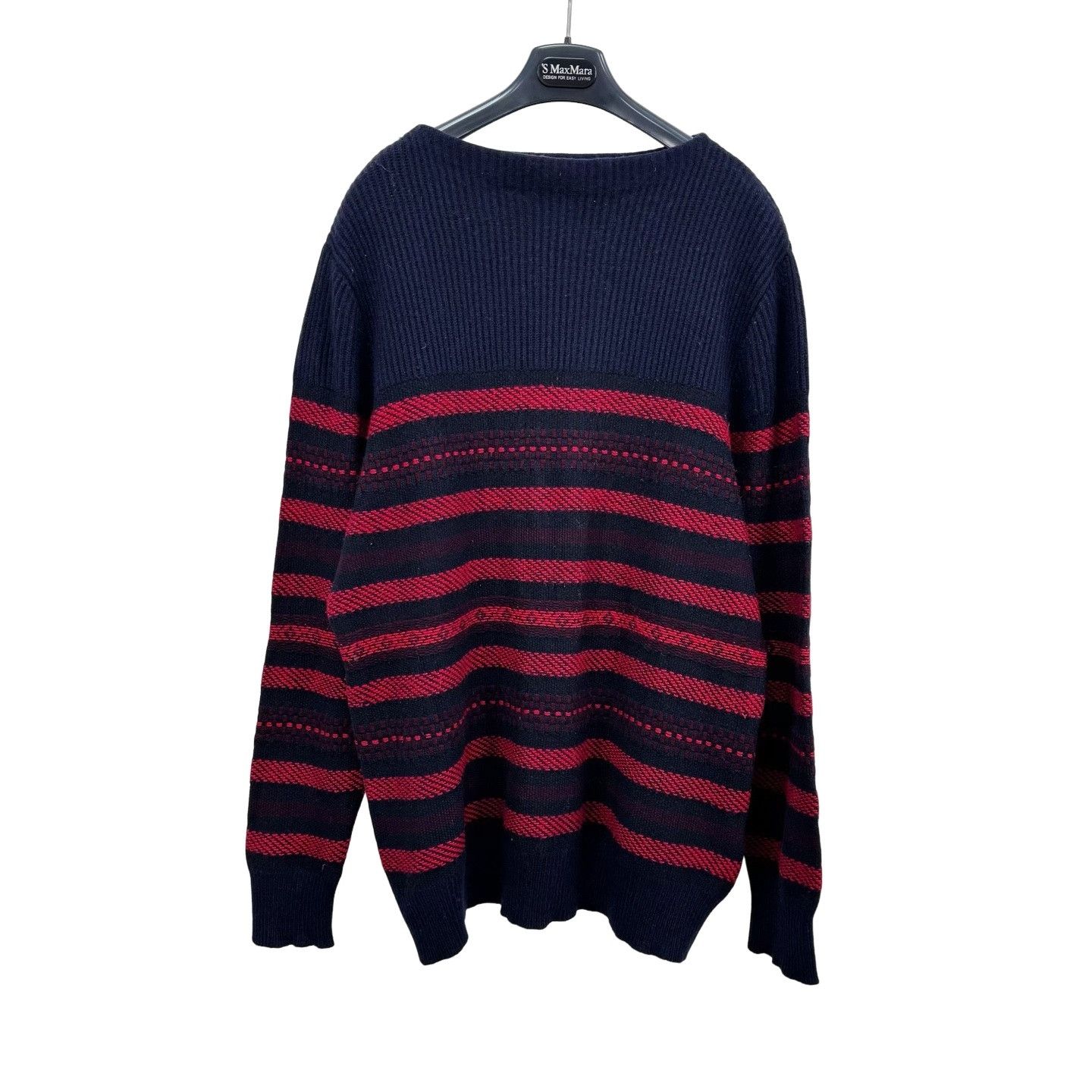 Burberry Burberry Brit Striped Wool Cashmere Sweater XL Size US XL / EU 56 / 4 - 1 Thumbnail