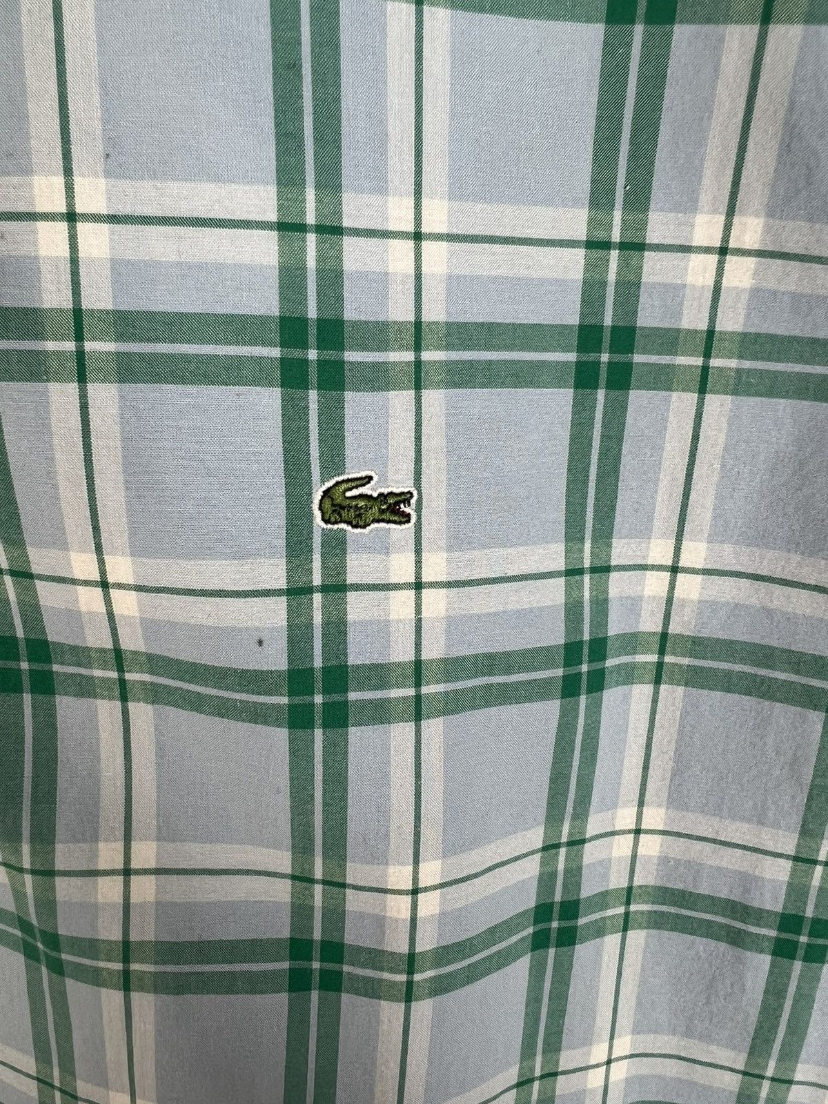 Lacoste Vintage Lacoste Check Shirt Short Sleeve Size US L / EU 52-54 / 3 - 4 Thumbnail