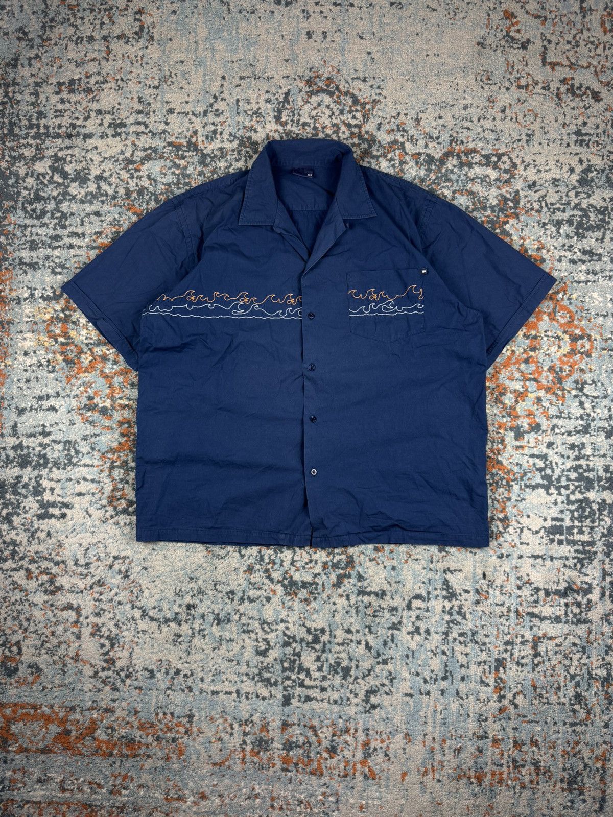 Other Vintage Fishbone flame wave short sleeve shirt surf skate Size US XL / EU 56 / 4 - 1 Thumbnail