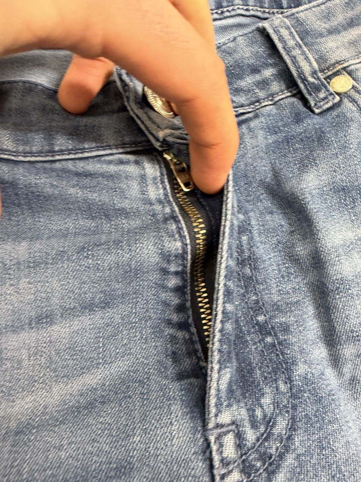 Pierre Balmain Pierre Balmain Biker Jeans Size US 33 - 8 Thumbnail