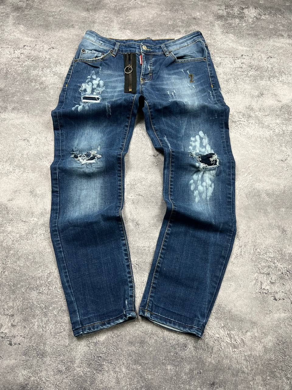 Dsquared2 Dsquared2 Distressed Jeans Luxury Y2K Size US 30 / EU 46 - 1 Thumbnail