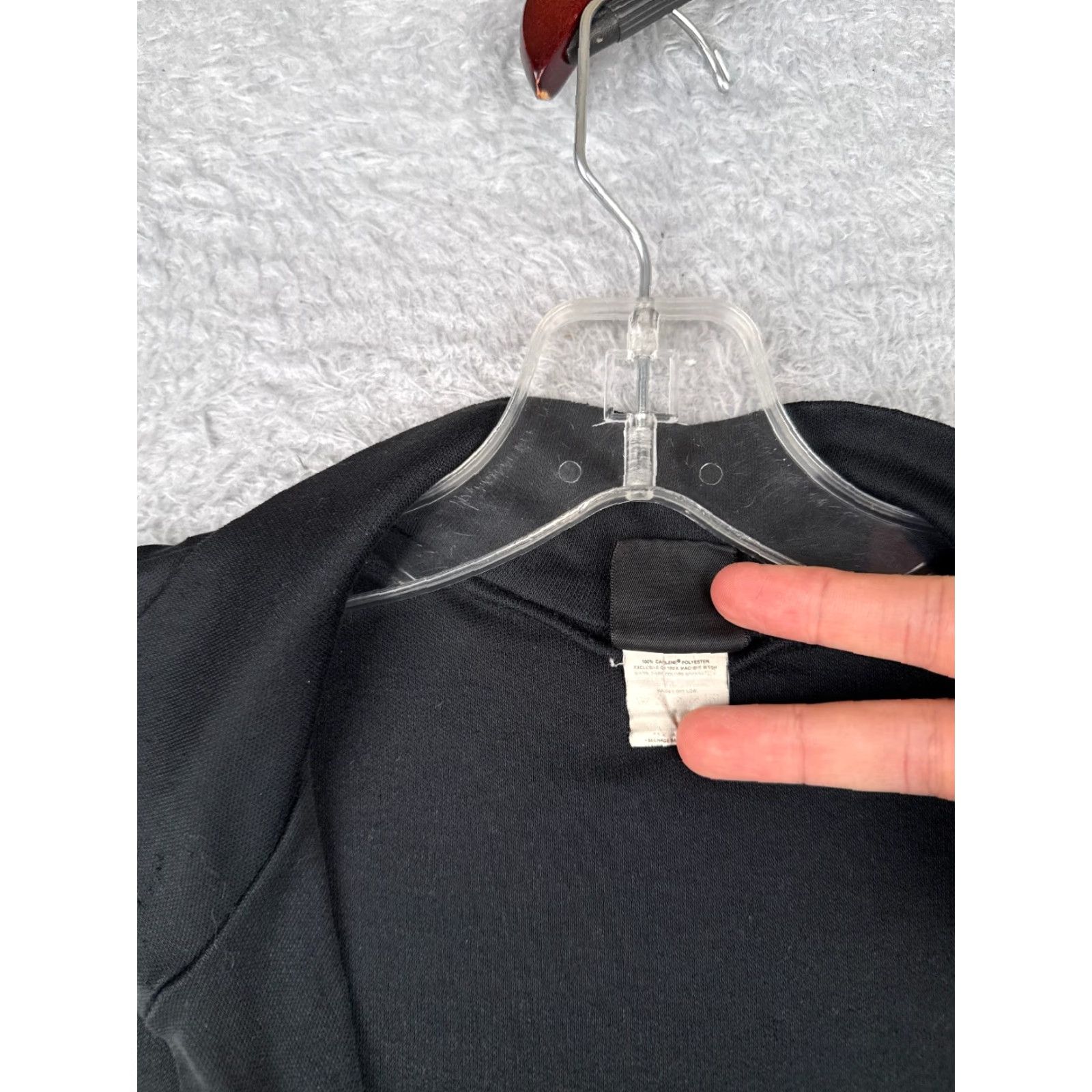 Patagonia VINTAGE Patagonia Shirt Womens L Black Capilene Mock Neck 1/4 Zip Long Sleeve Outdoor Hiking Activewear Mens? Size L / US 10 / IT 46 - 7 Thumbnail